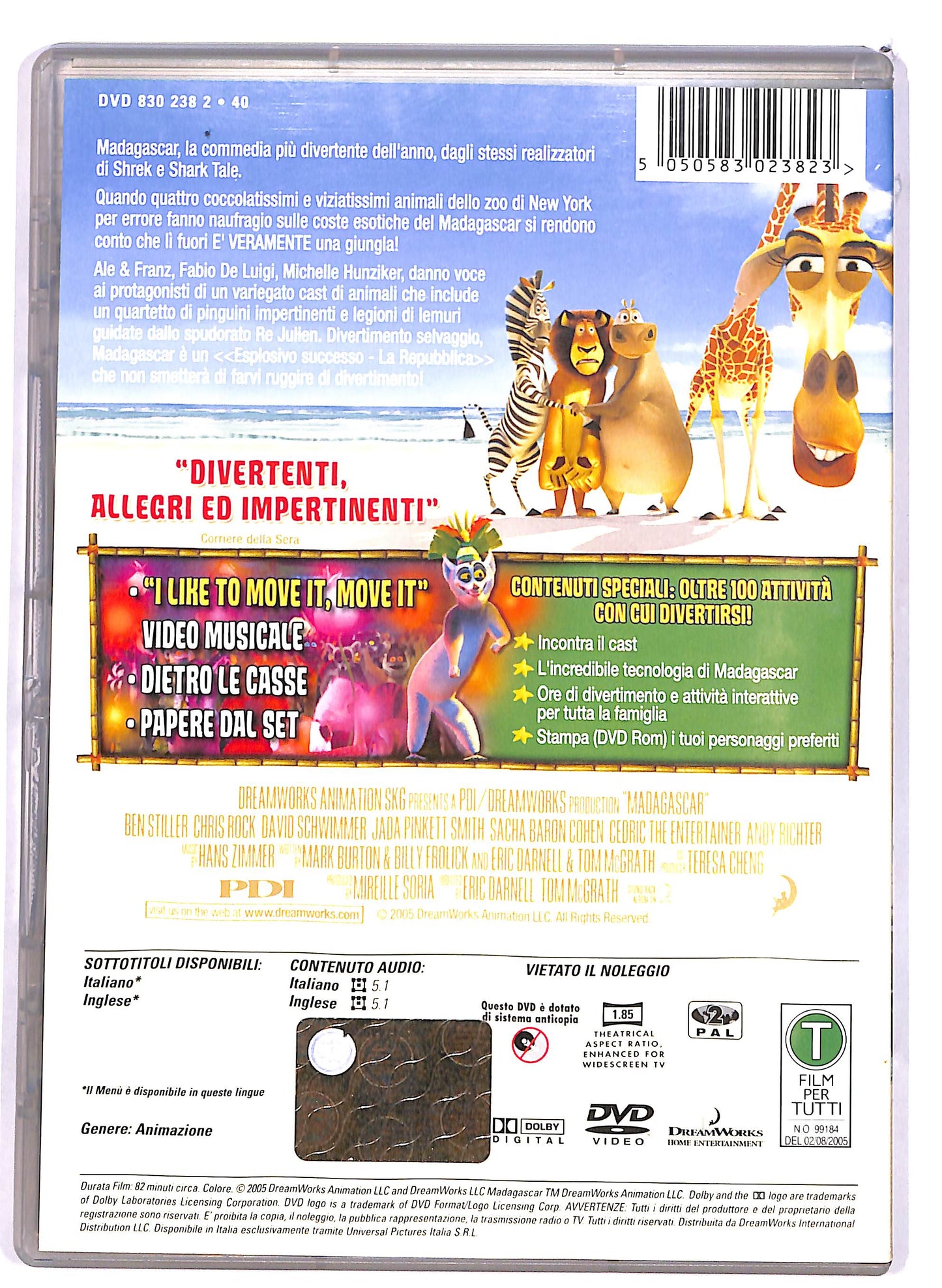 EBOND Madagascar  DVD D666527