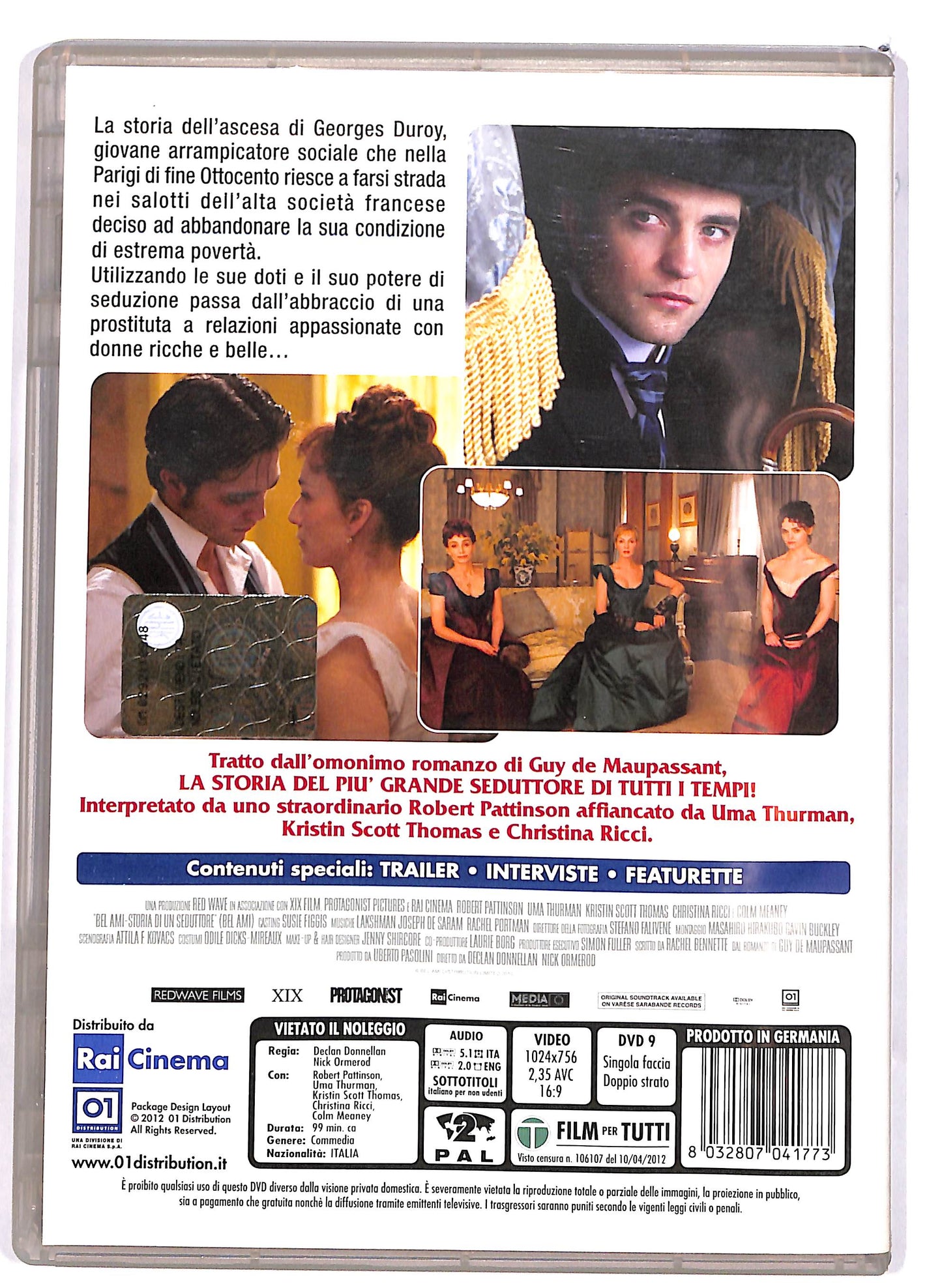 EBOND Bel Ami - storia di un seduttore DVD D666539