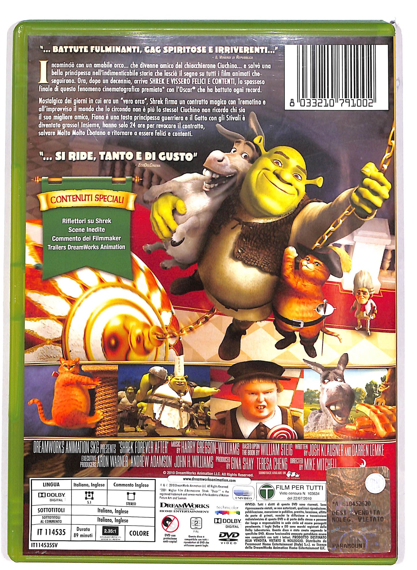 EBOND Shrek e vissero felici e contenti DVD D666549