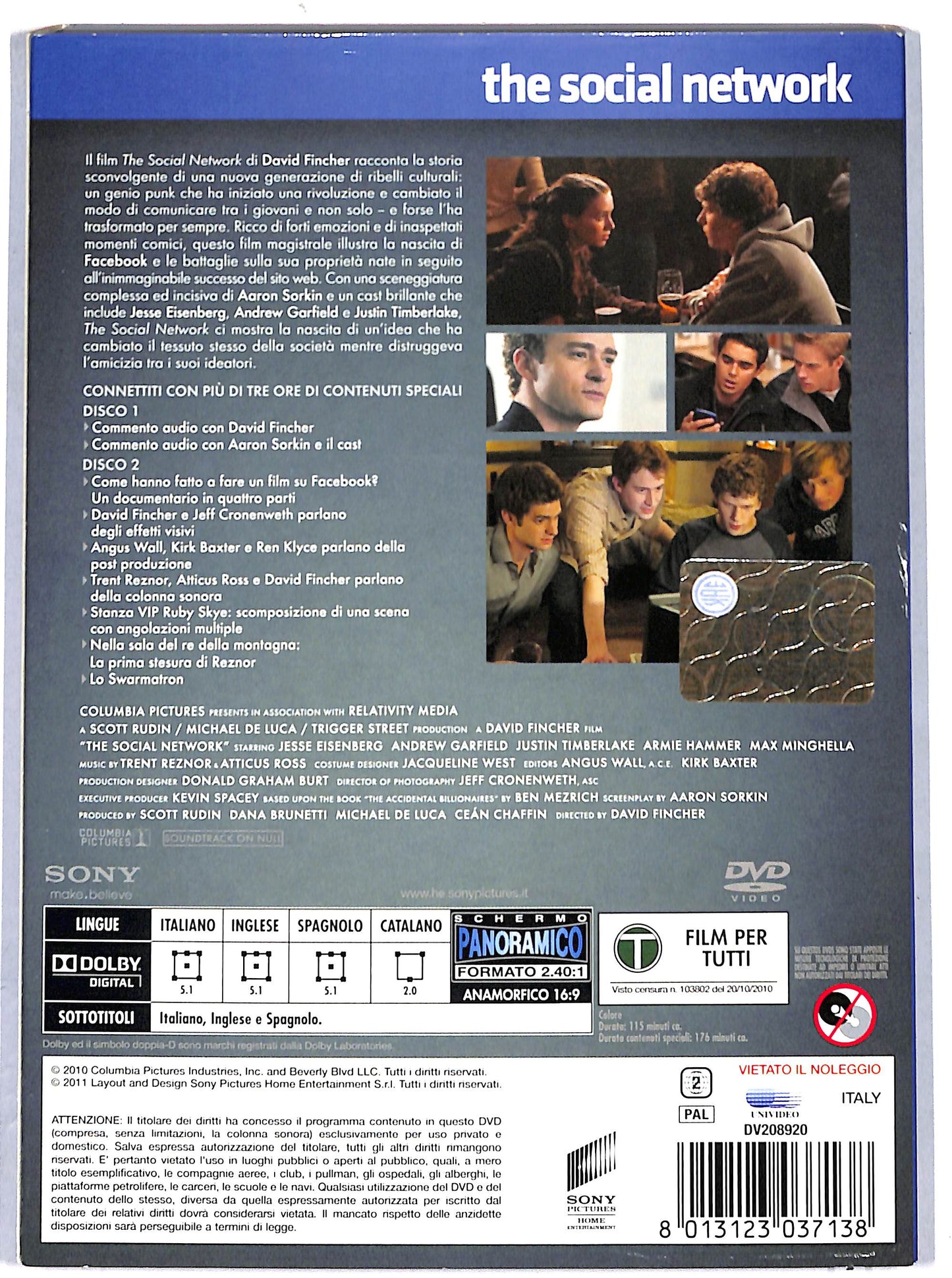 EBOND the social network DVD D666629
