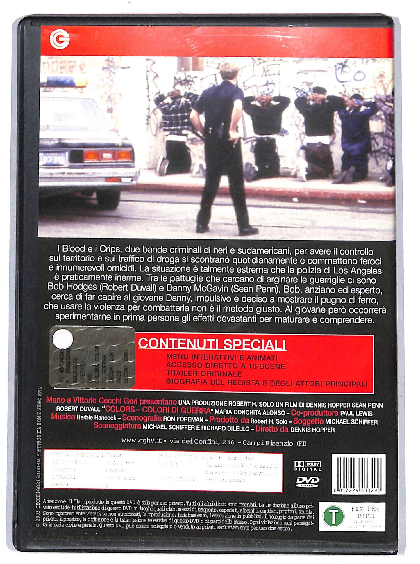 EBOND colors - colori di guerra DVD D666662