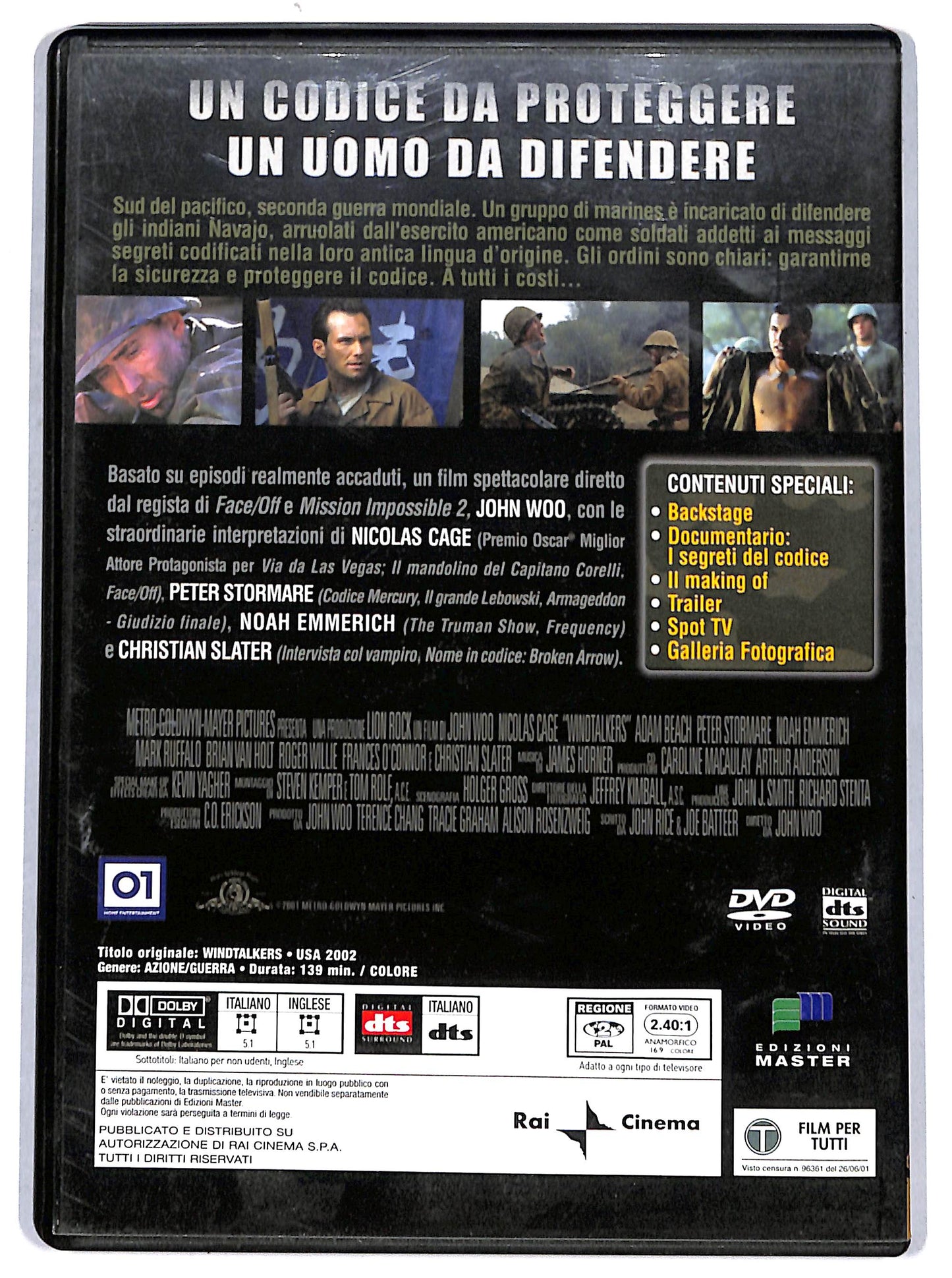 EBOND Windtalkers EDITORIALE DVD D666842