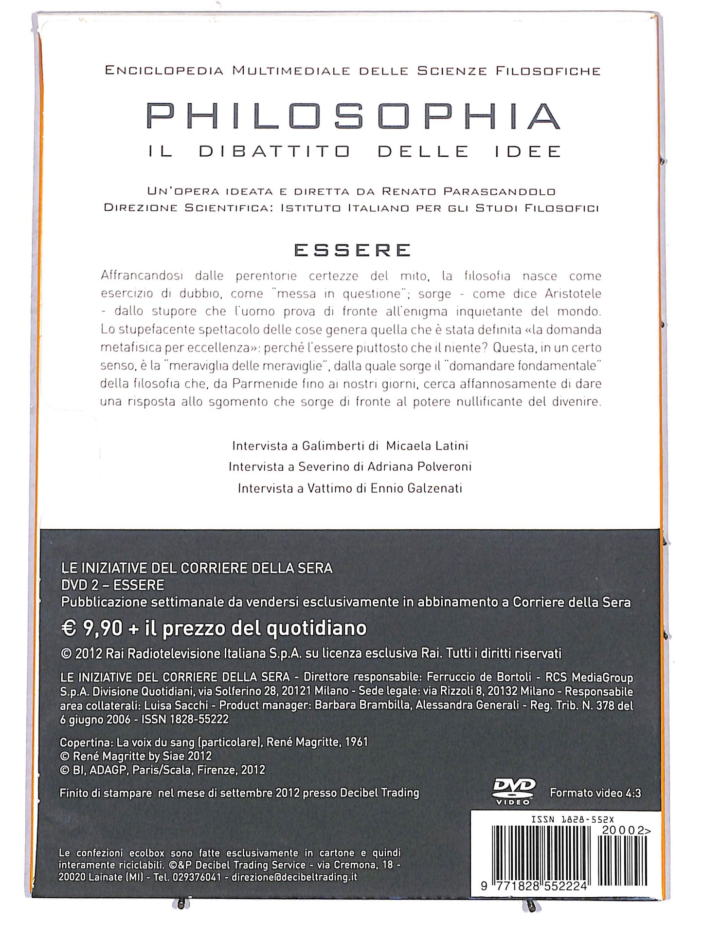 EBOND philosophia il dibattito delle idee vol 2 EDITORIALE DVD D666862