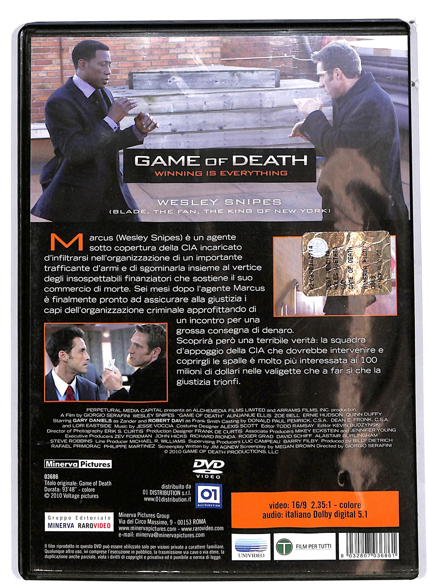 EBOND Game of Death DVD D666908