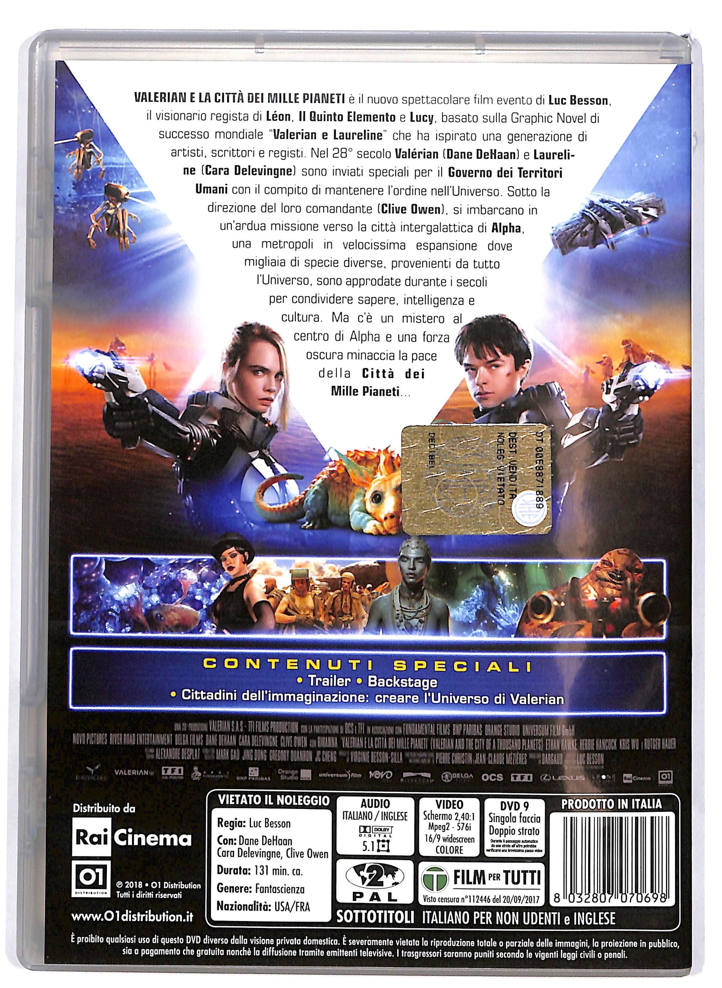 EBOND Valerian DVD D666953