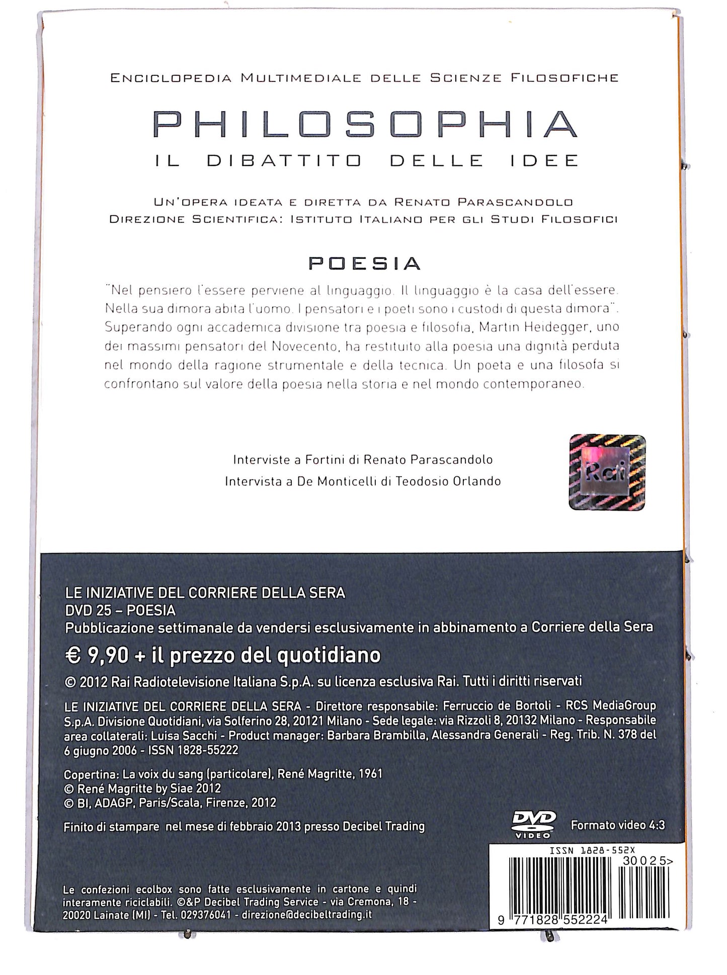 EBOND philosophia il dibattito delle idee volume 25 EDITORIALE DVD D667011