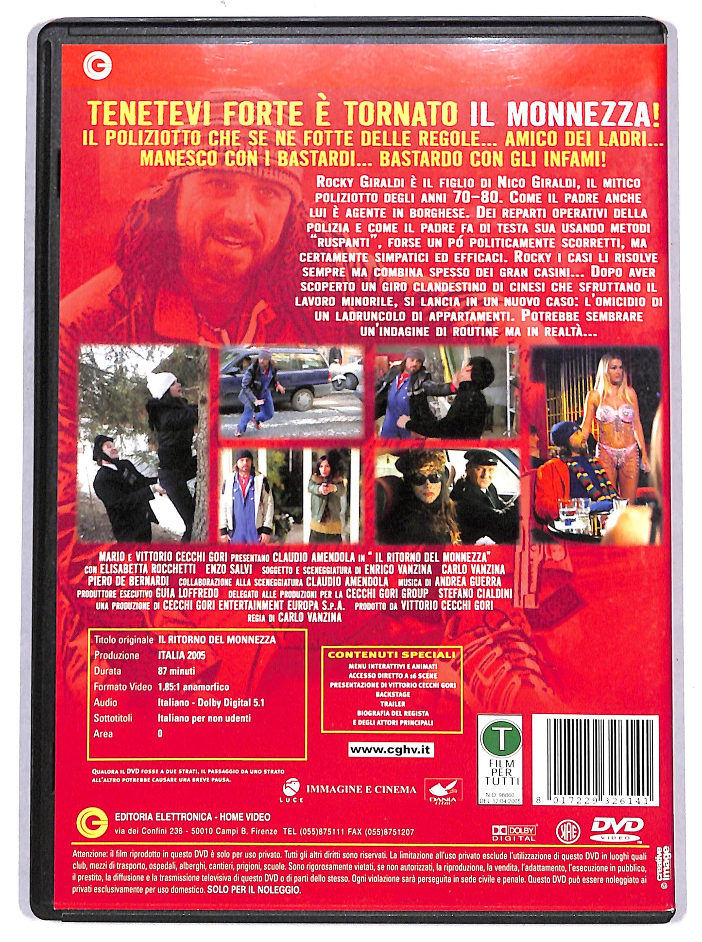 EBOND Il ritorno del Monnezza NOLEGGIO DVD D667023