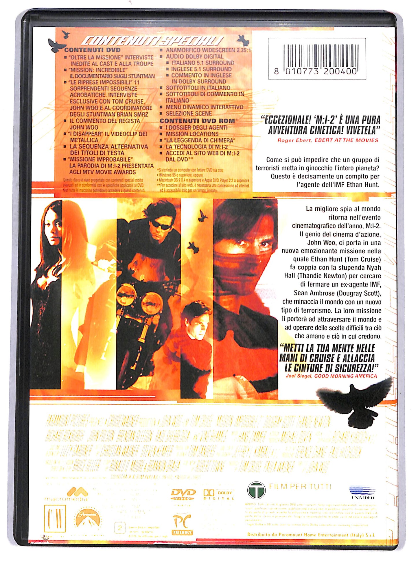 EBOND mission impossible 2 DVD D667061