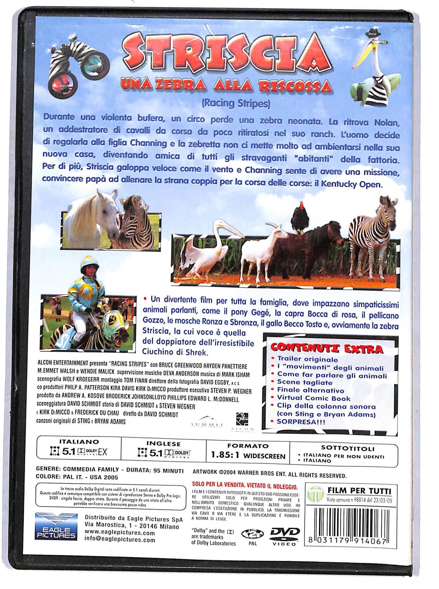 EBOND striscia una zebra alla riscossa DVD D667118