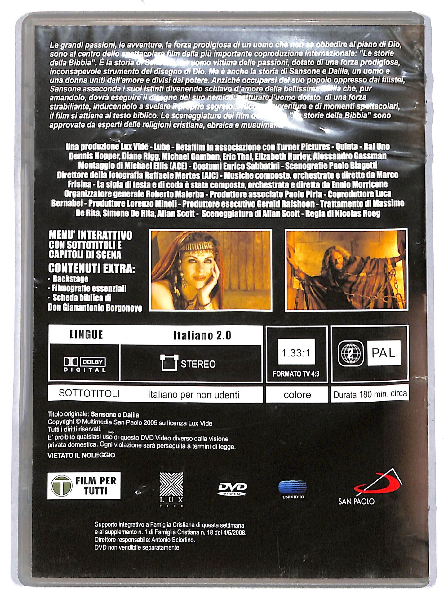 EBOND Sansone e Dalila EDITORIALE DVD D667122