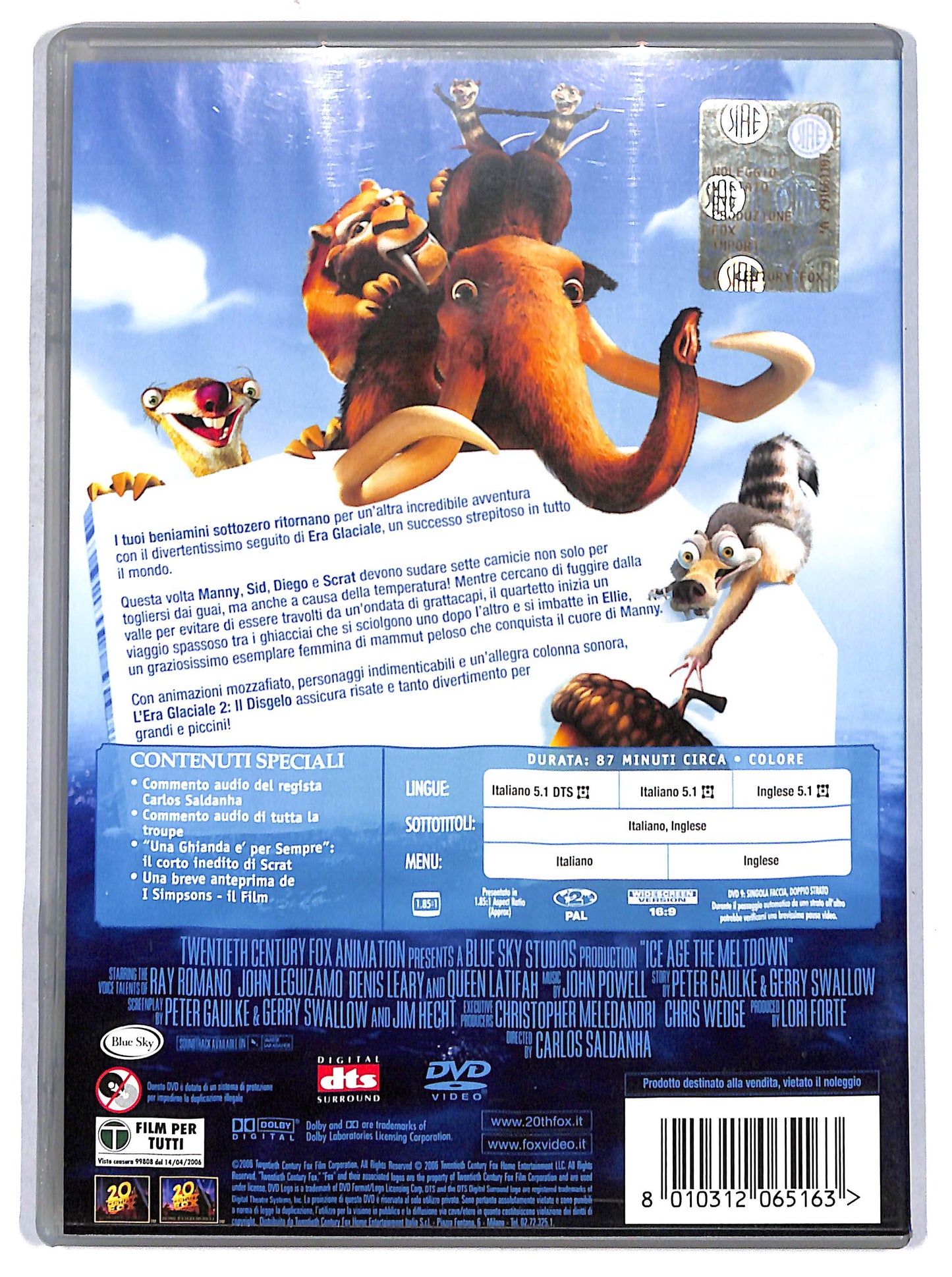 EBOND l'era glaciale 2 - il disgelo DVD D667154