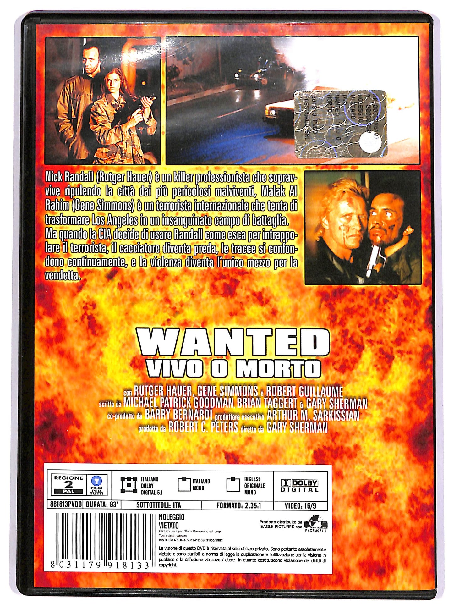 EBOND Wanted - Vivo o morto DVD D667225