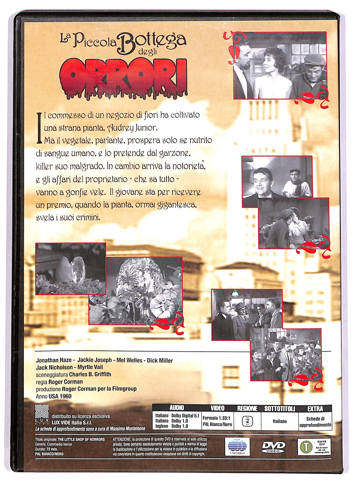 EBOND La piccola bottega degli orrori EDITORIALE DVD D667256