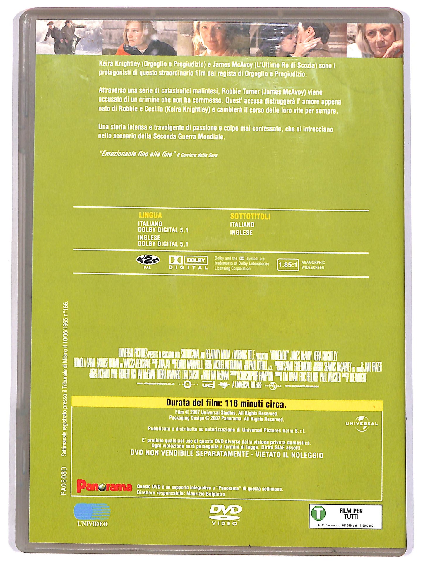 EBOND Espiazione EDITORIALE DVD D667418