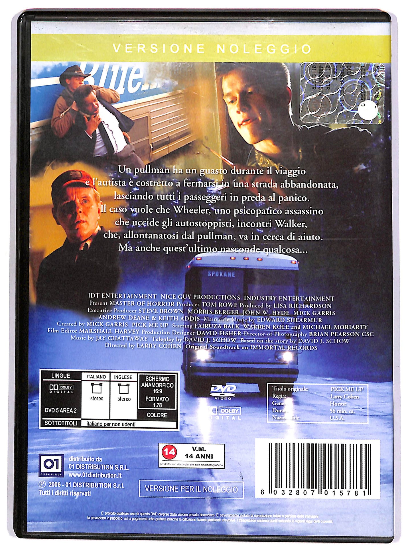 EBOND Strada per la morte - Pick Me Up NOLEGGIO DVD D667440