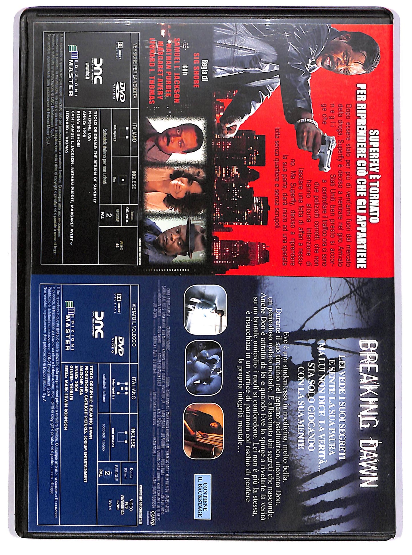 EBOND Breaking Dawn + Il ritorno di Superfly (Combo) EDITORIALE DVD D667501