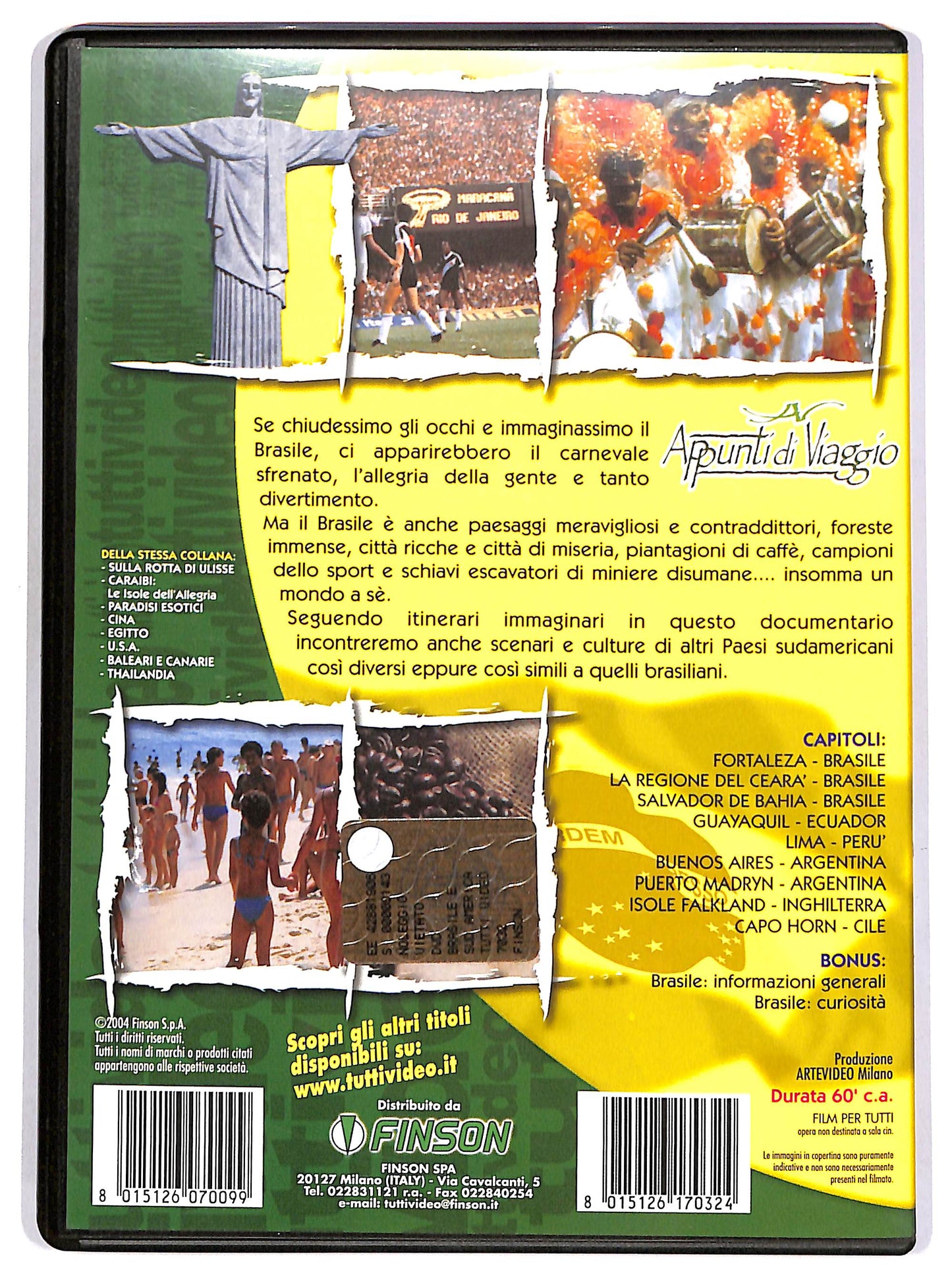 EBOND Brasile e Sud America EDITORIALE DVD D667657