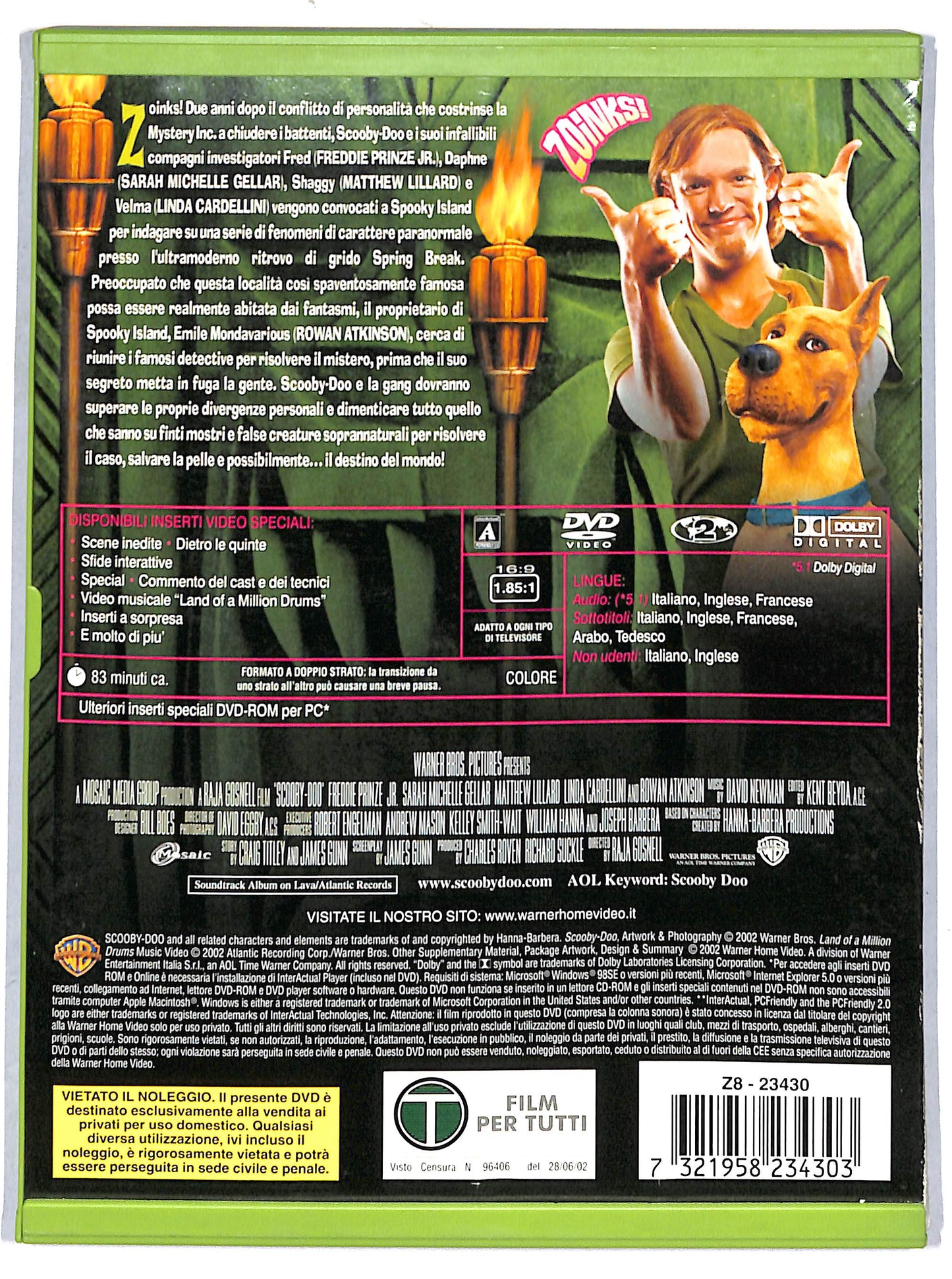EBOND scooby - doo SNAPPER DVD D667805