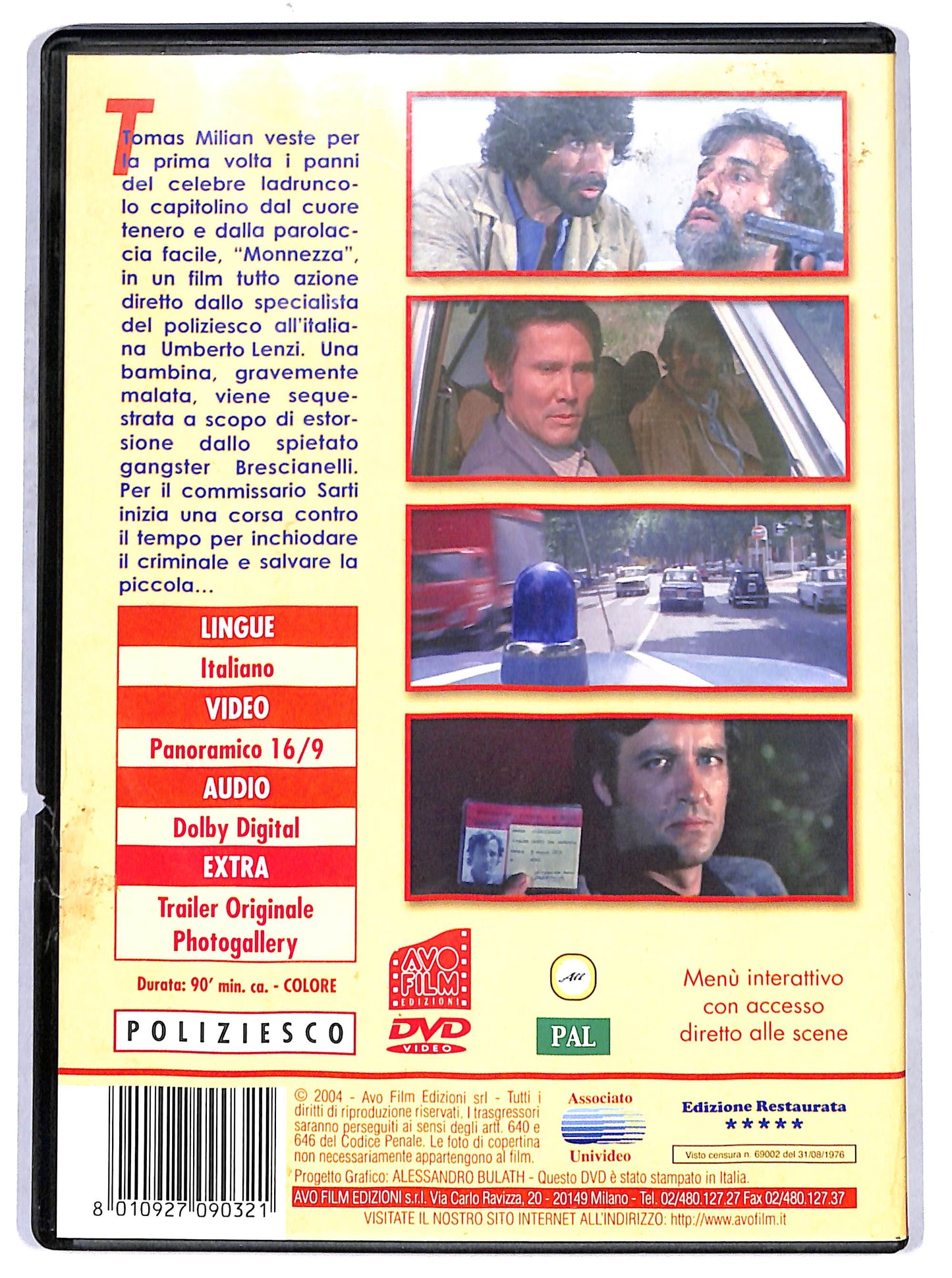 EBOND il trucido e lo sbirro DVD D667816