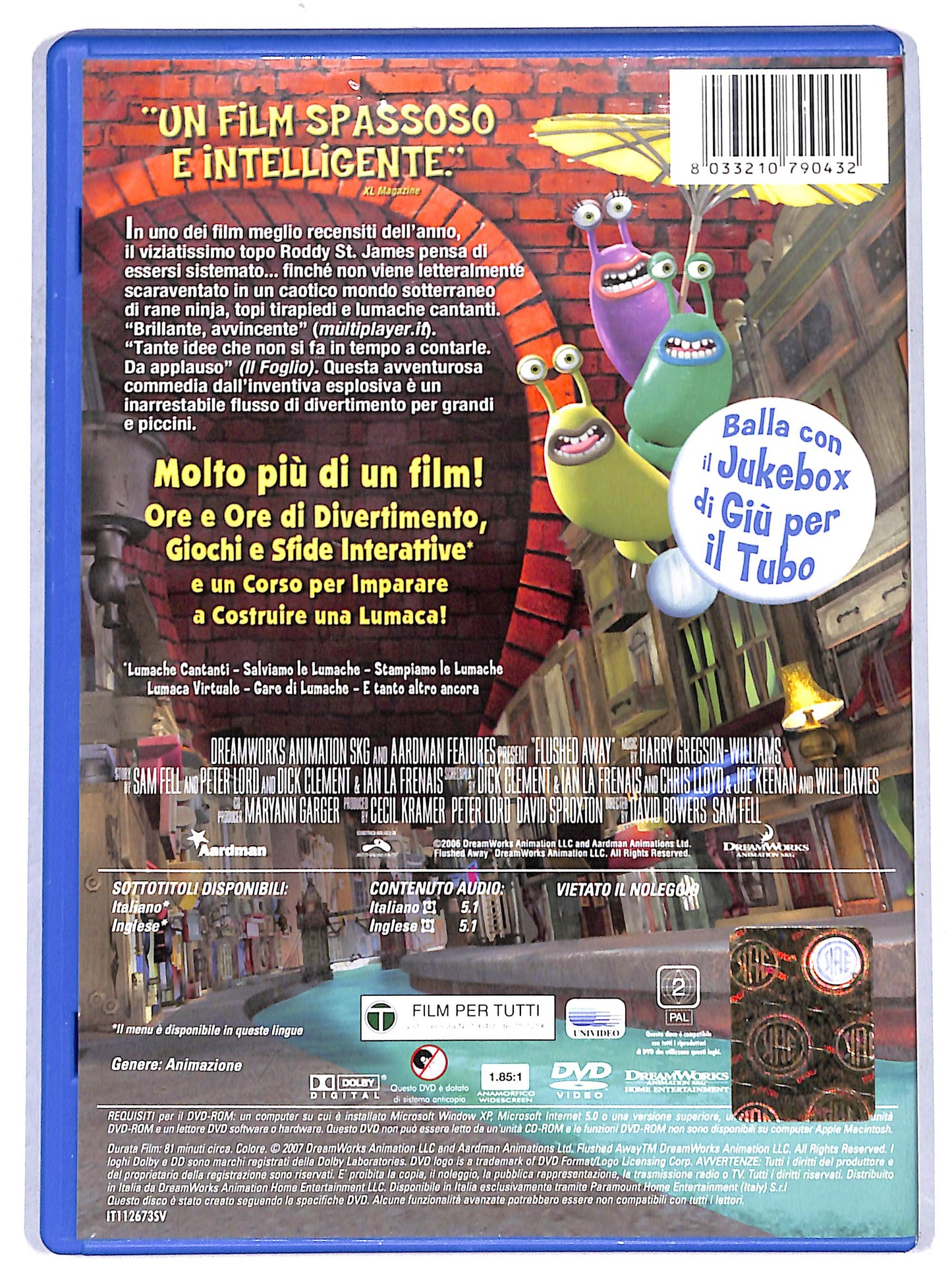 EBOND giu' per il tubo DVD D667822