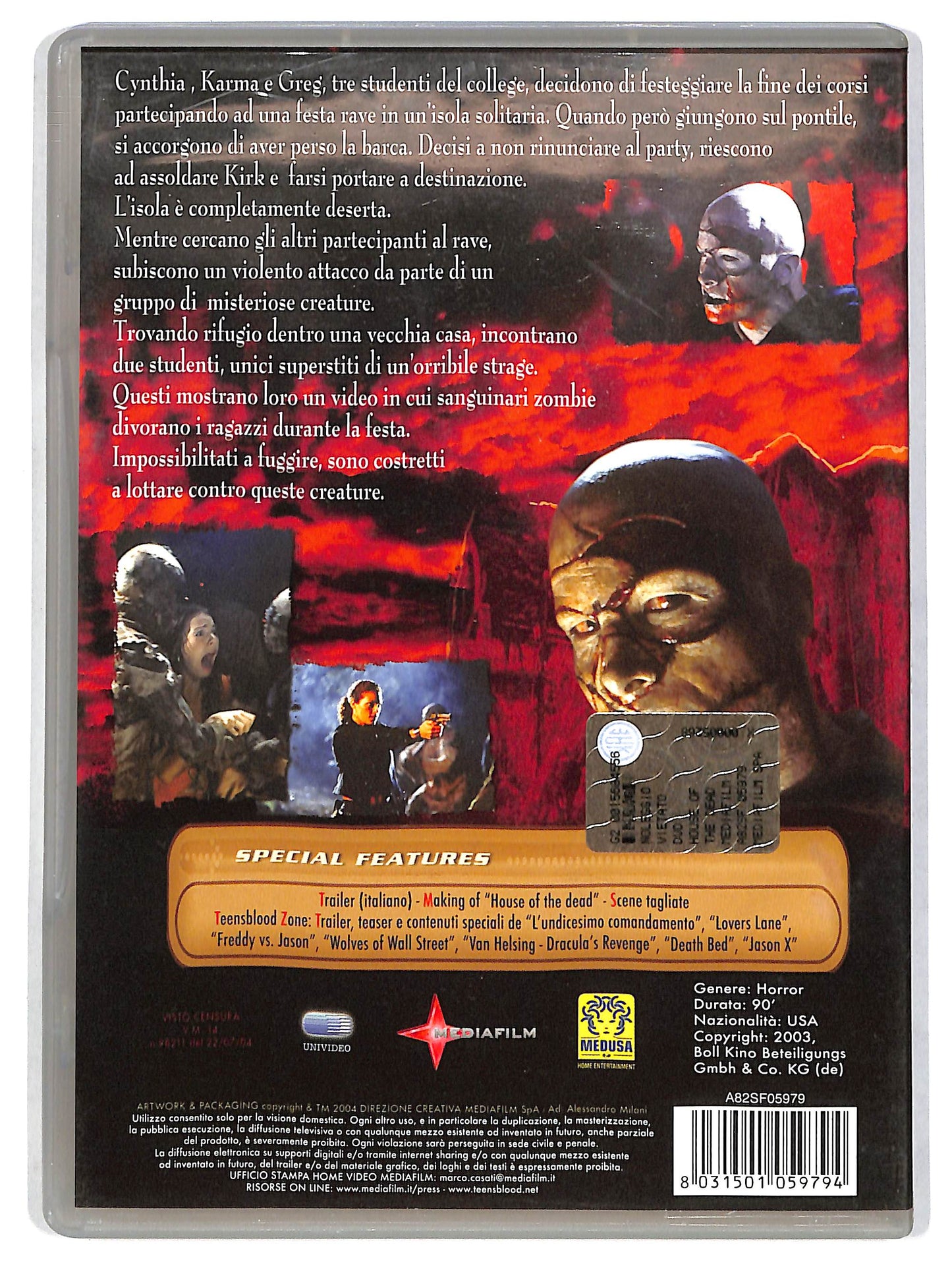 EBOND House of the Dead (film) DVD D667920