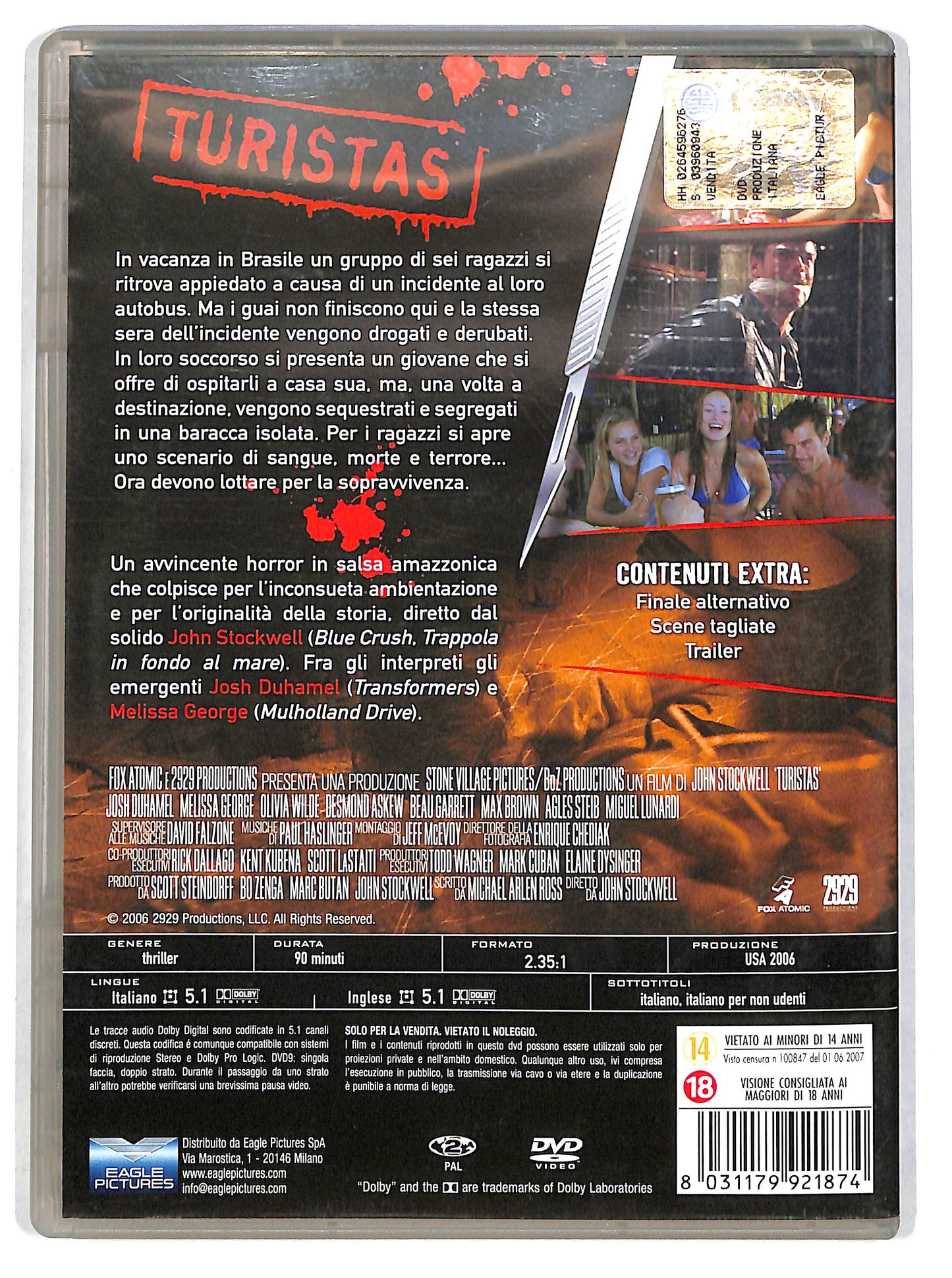 EBOND Turistas DVD D667922