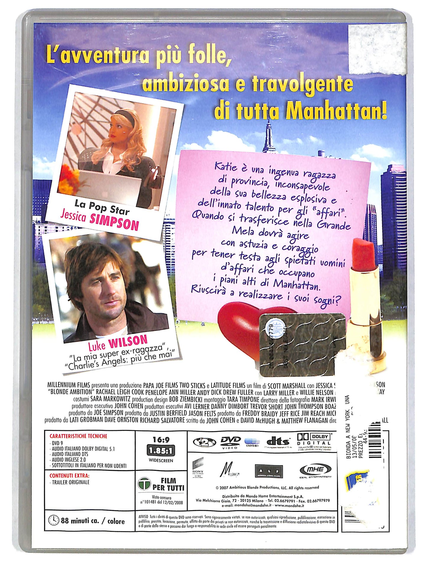 EBOND Blonde Ambition - Una bionda a NY DVD D667927