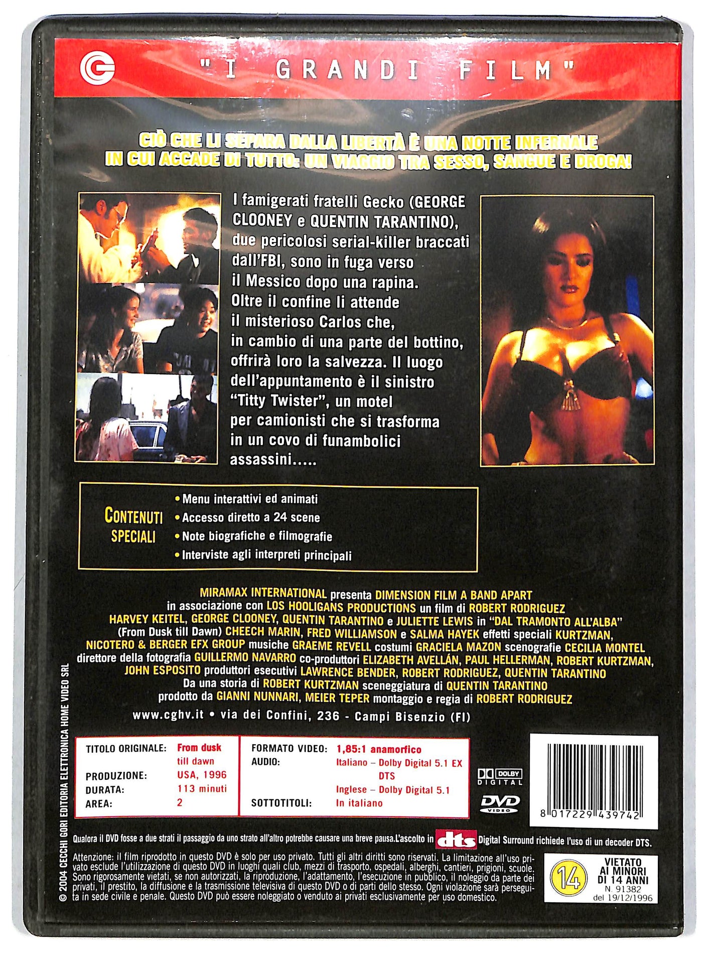 EBOND Dal tramonto all'alba DVD D667937
