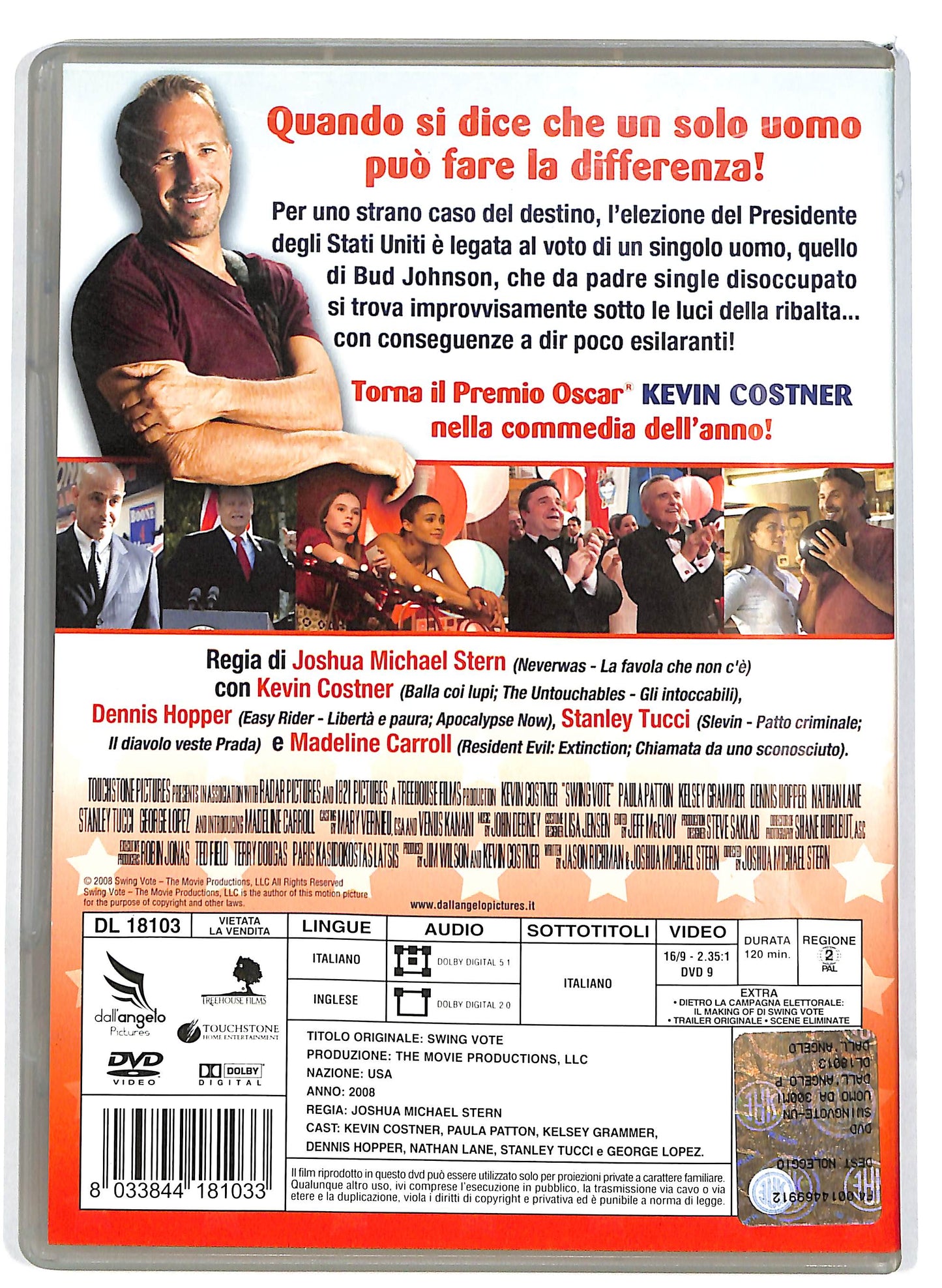 EBOND Swing Vote - Un uomo da 300 milioni di voti DVD D668004