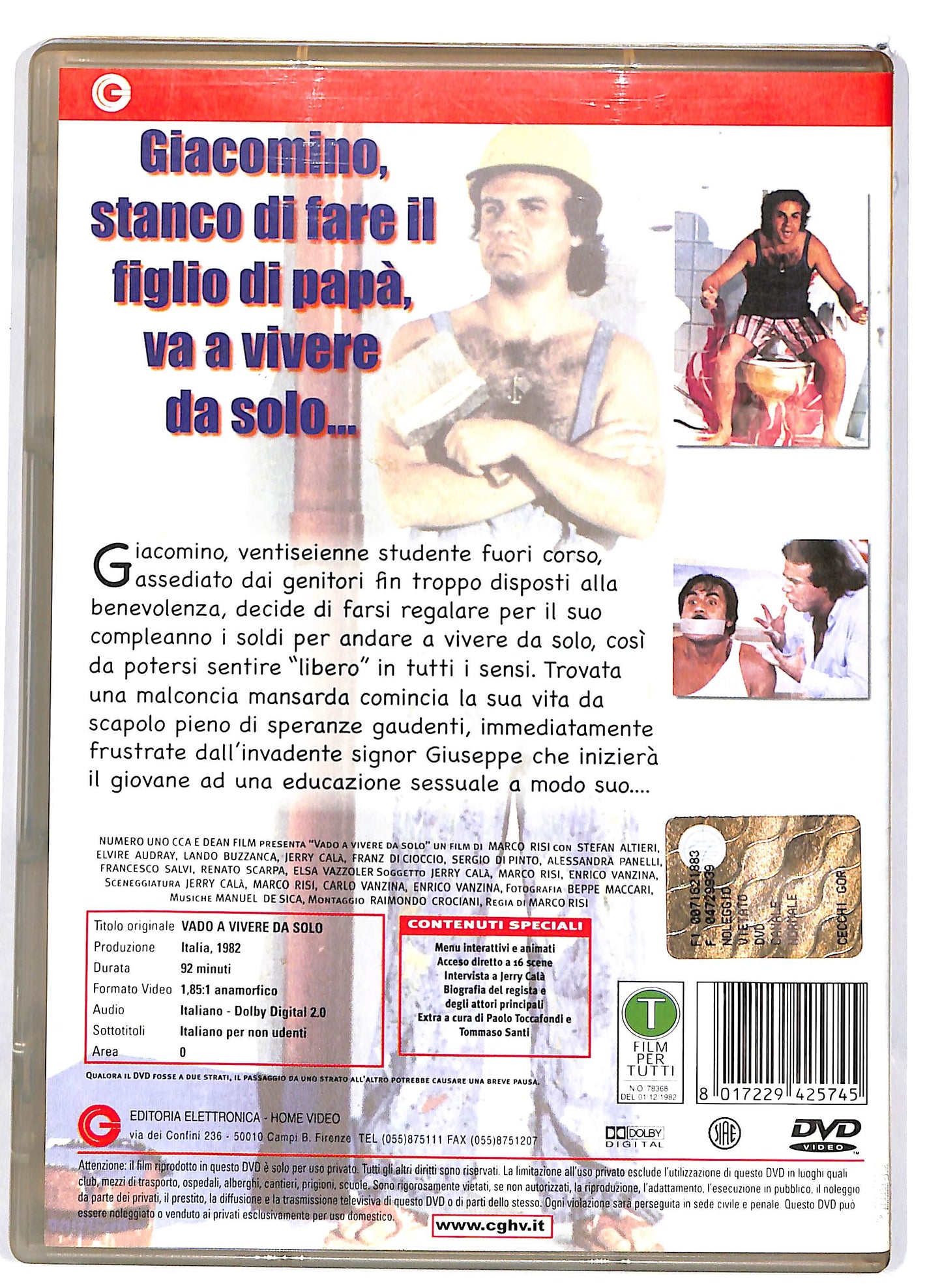 EBOND Vado a vivere da solo DVD D668033