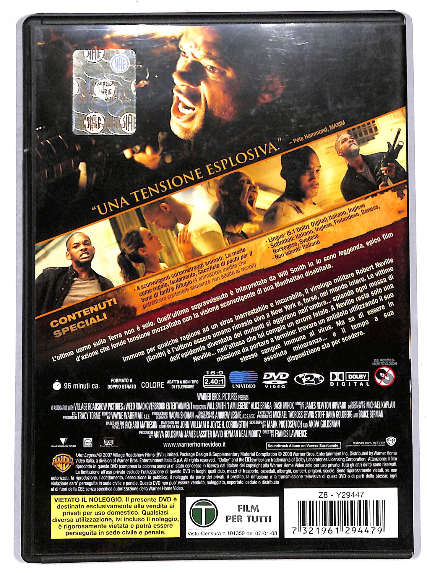 EBOND io sono leggenda DVD D668144