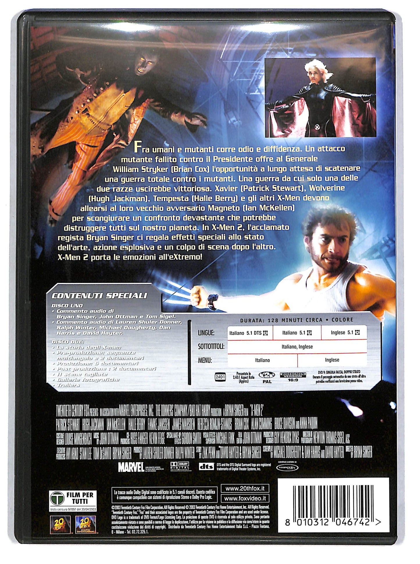 EBOND X-Men 2 Edizione Speciale 2 Dischi (2DVD) DVD D668202
