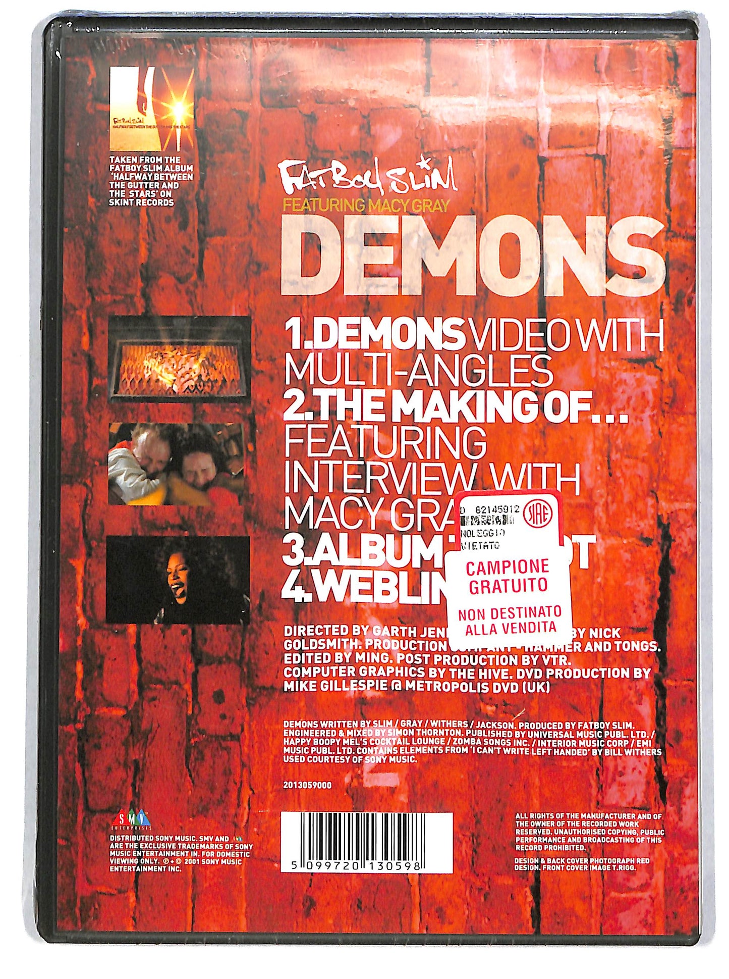 EBOND Fatboy Slim e Macy Gray - Demons DVD D668221