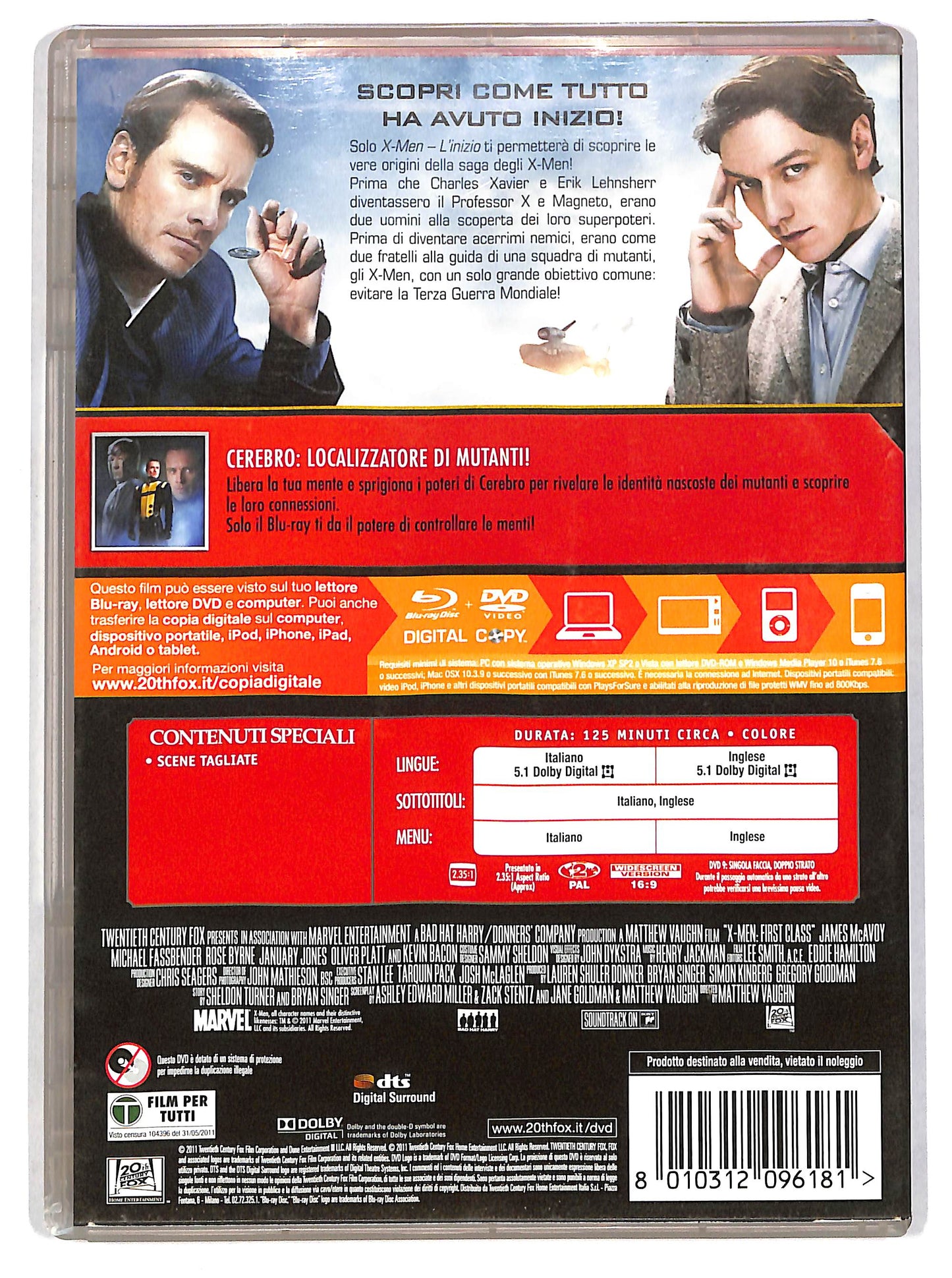 EBOND X-Men - L'inizio DVD D668239