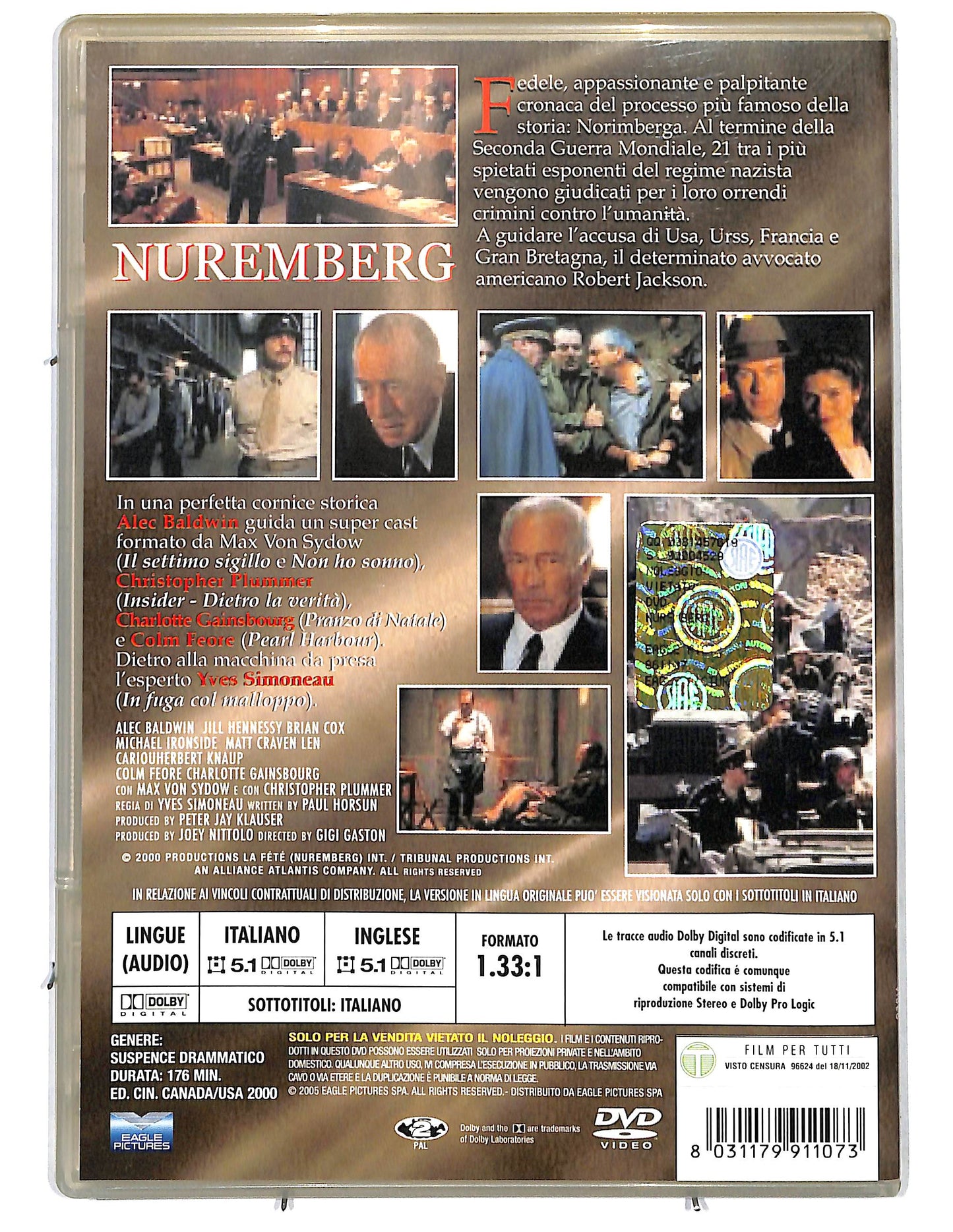 EBOND Nuremberg slimcase DVD D668416