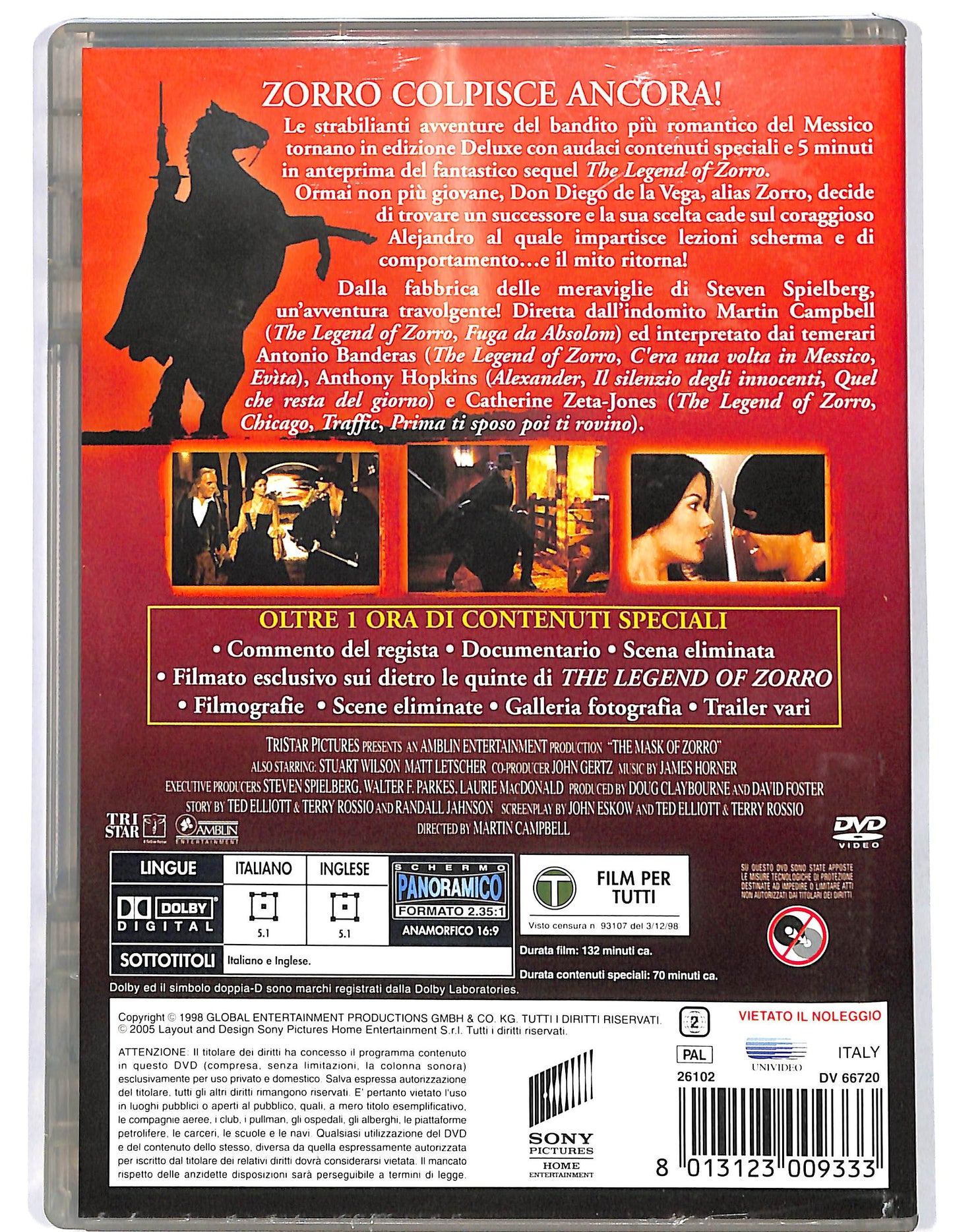 EBOND La maschera di zorro Z DVD D668545