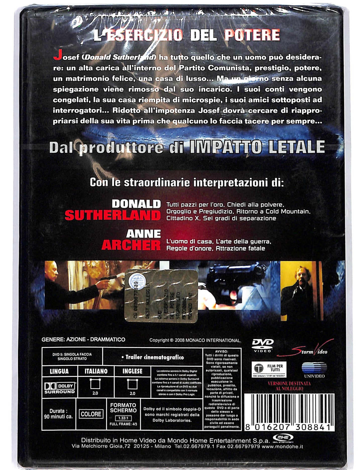 EBOND L'esercizio del potere Noleggio DVD D668552