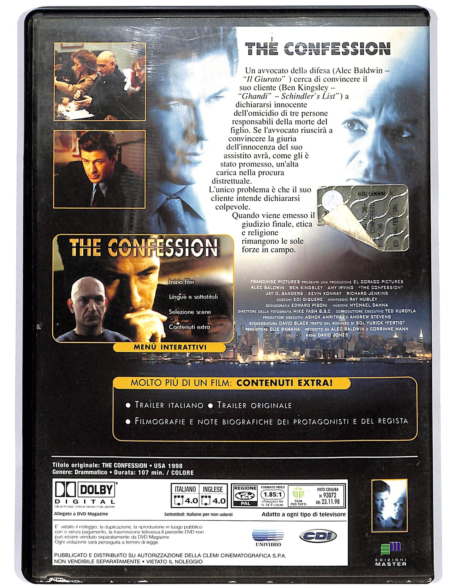 EBOND The confession DVD D668621