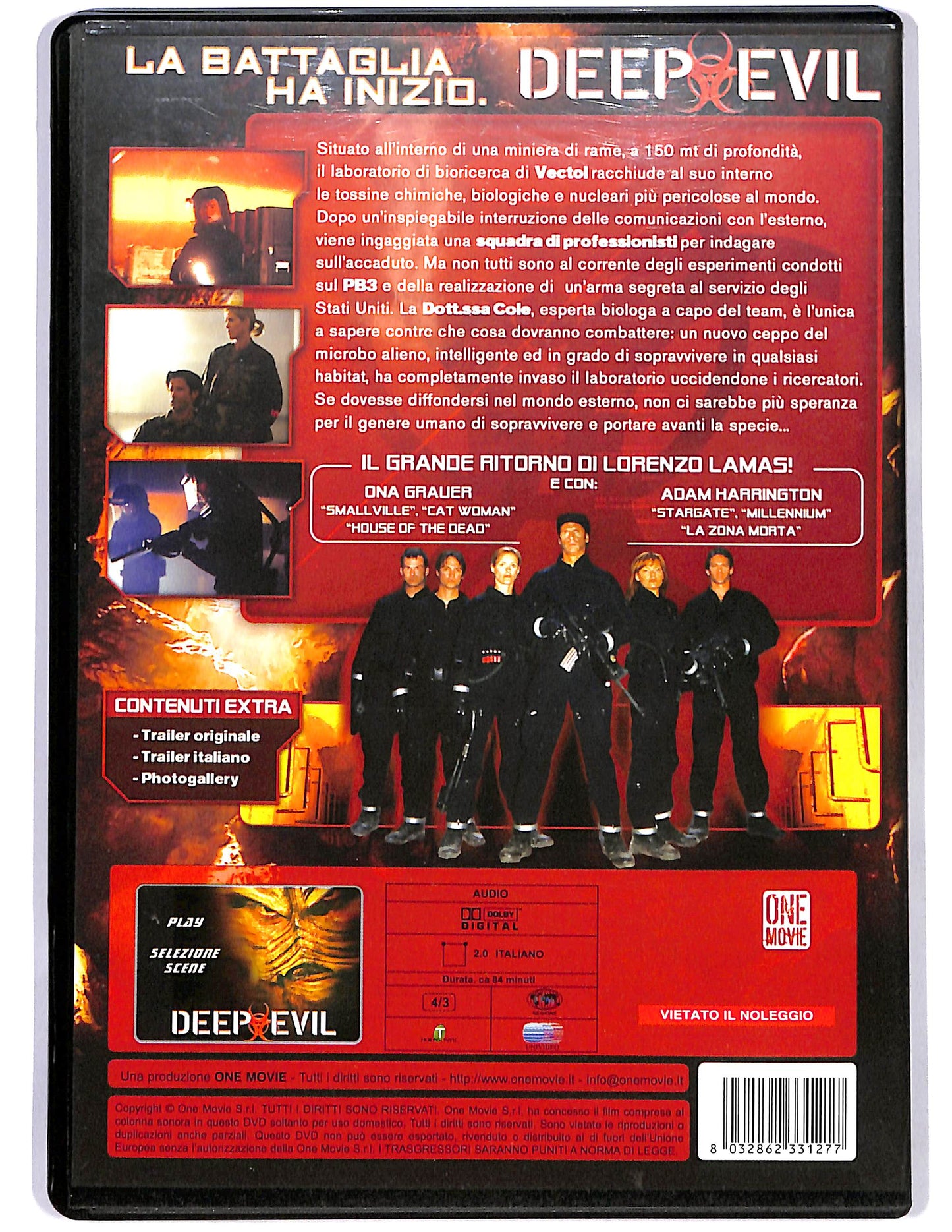 EBOND Deep Evil Male profondo EDITORIALE DVD D668757