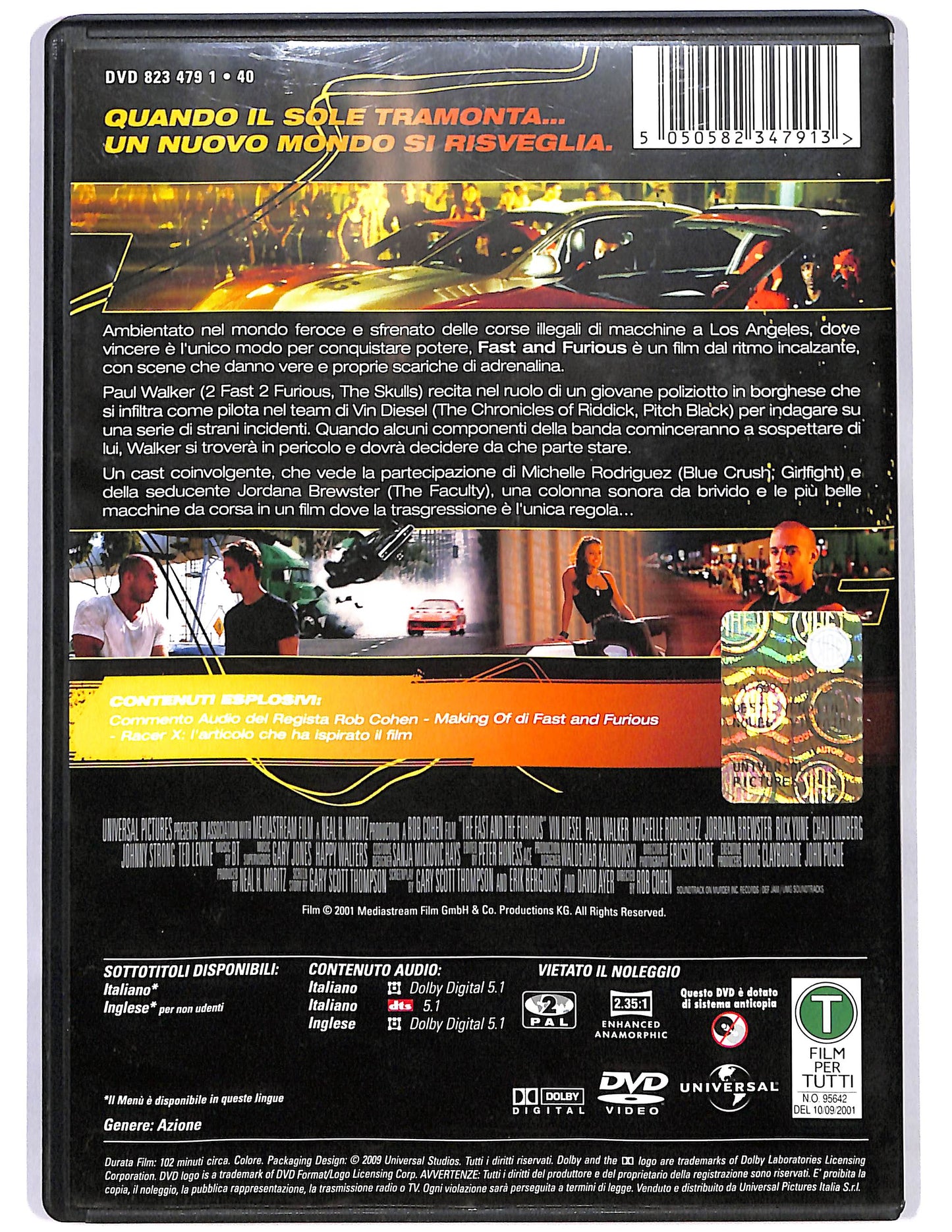EBOND Fast and furious DVD D668764