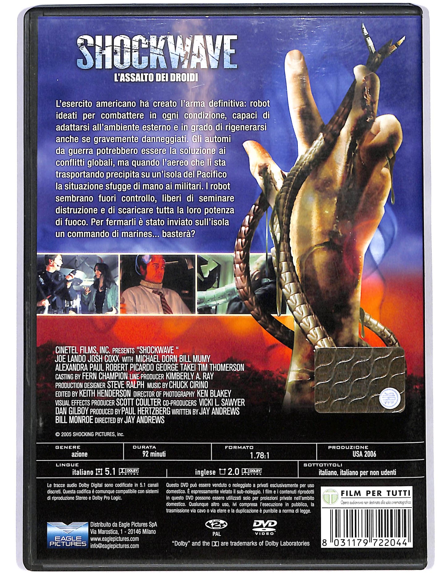 EBOND Shockwave L' assalto dei droidi DVD D668813