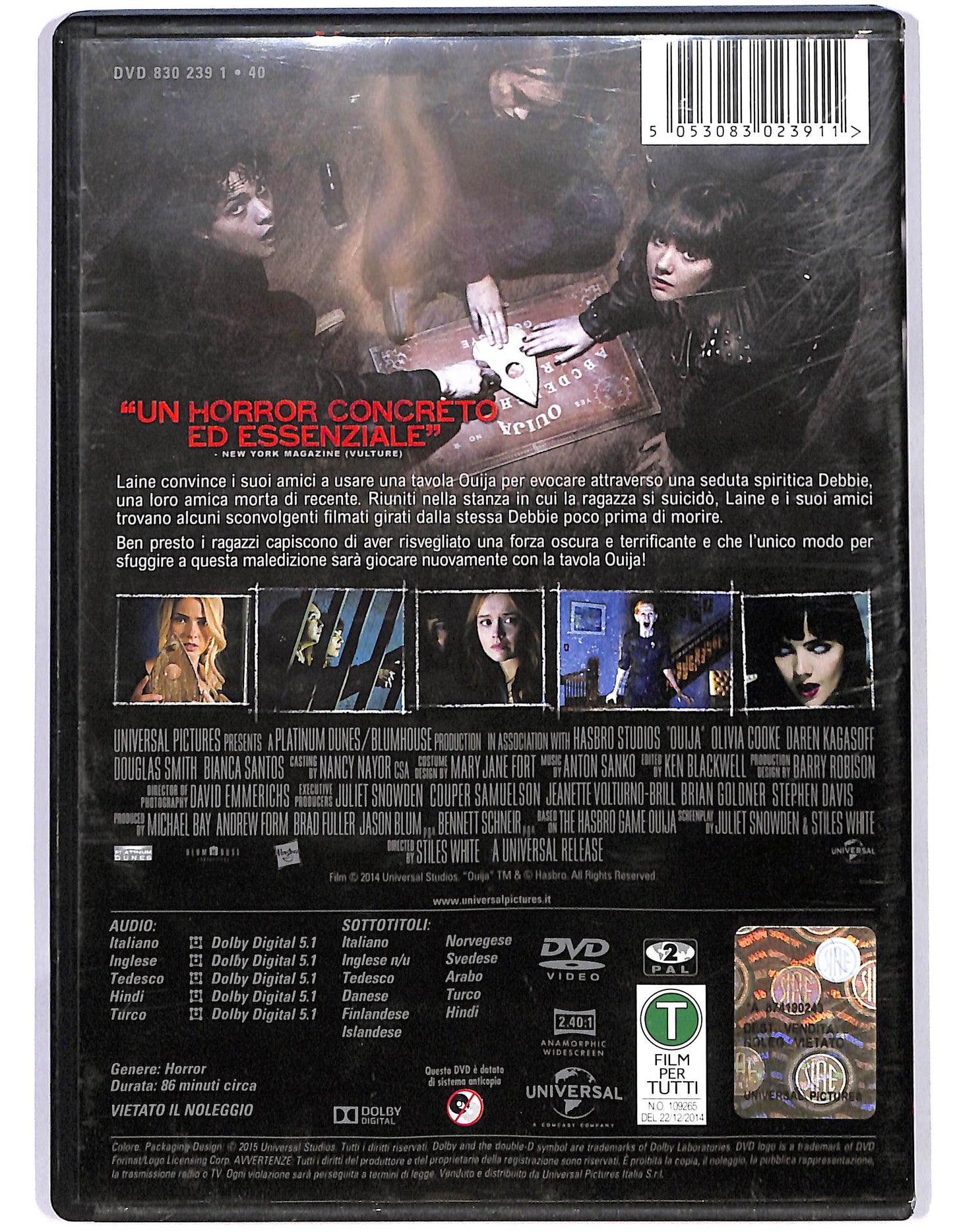 EBOND Ouija DVD D668815