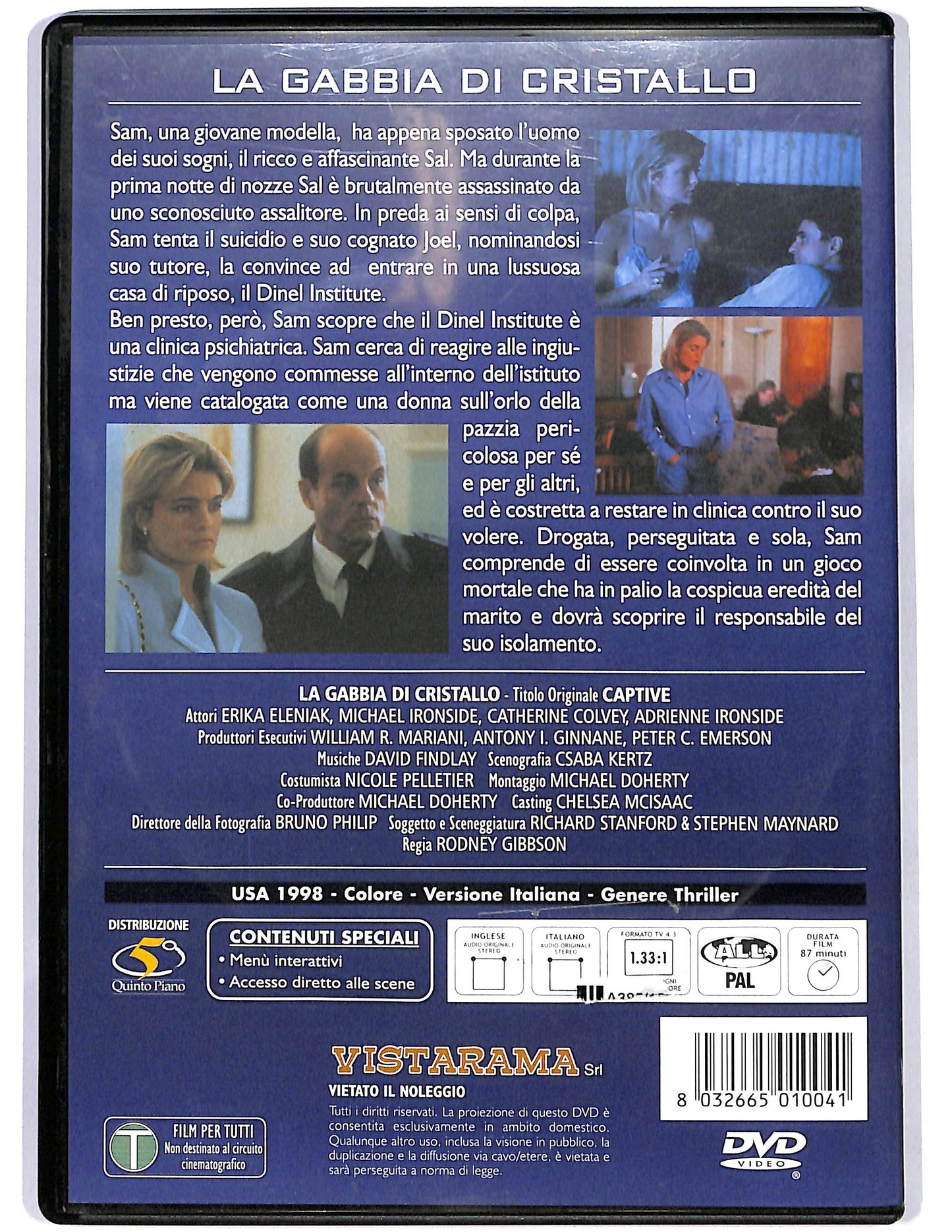 EBOND La gabbia di cristallo DVD D668848