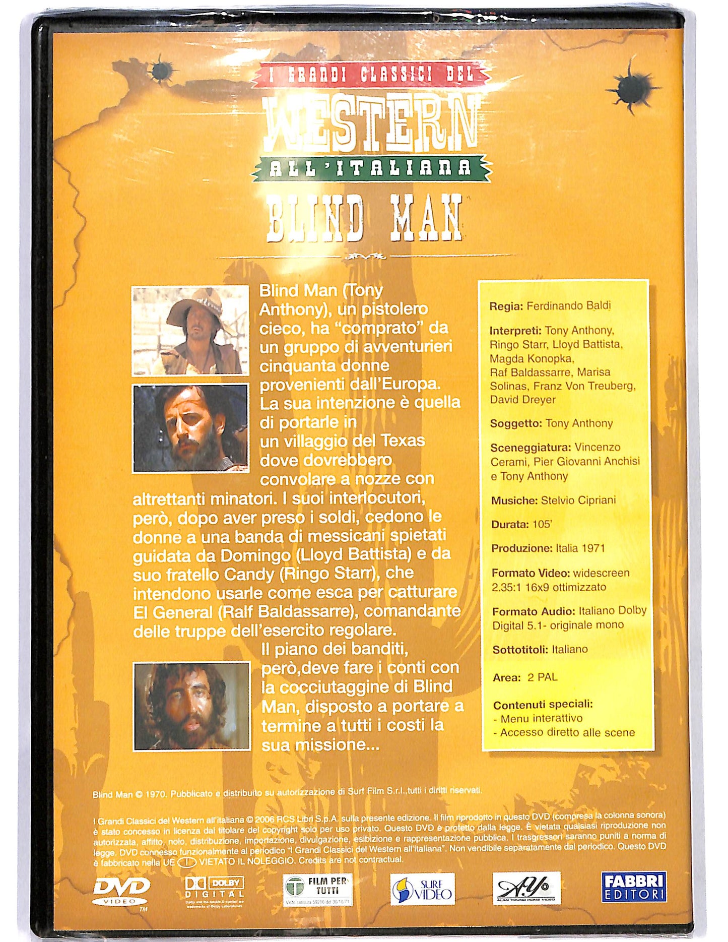 EBOND Blind Man EDITORIALE DVD D668909