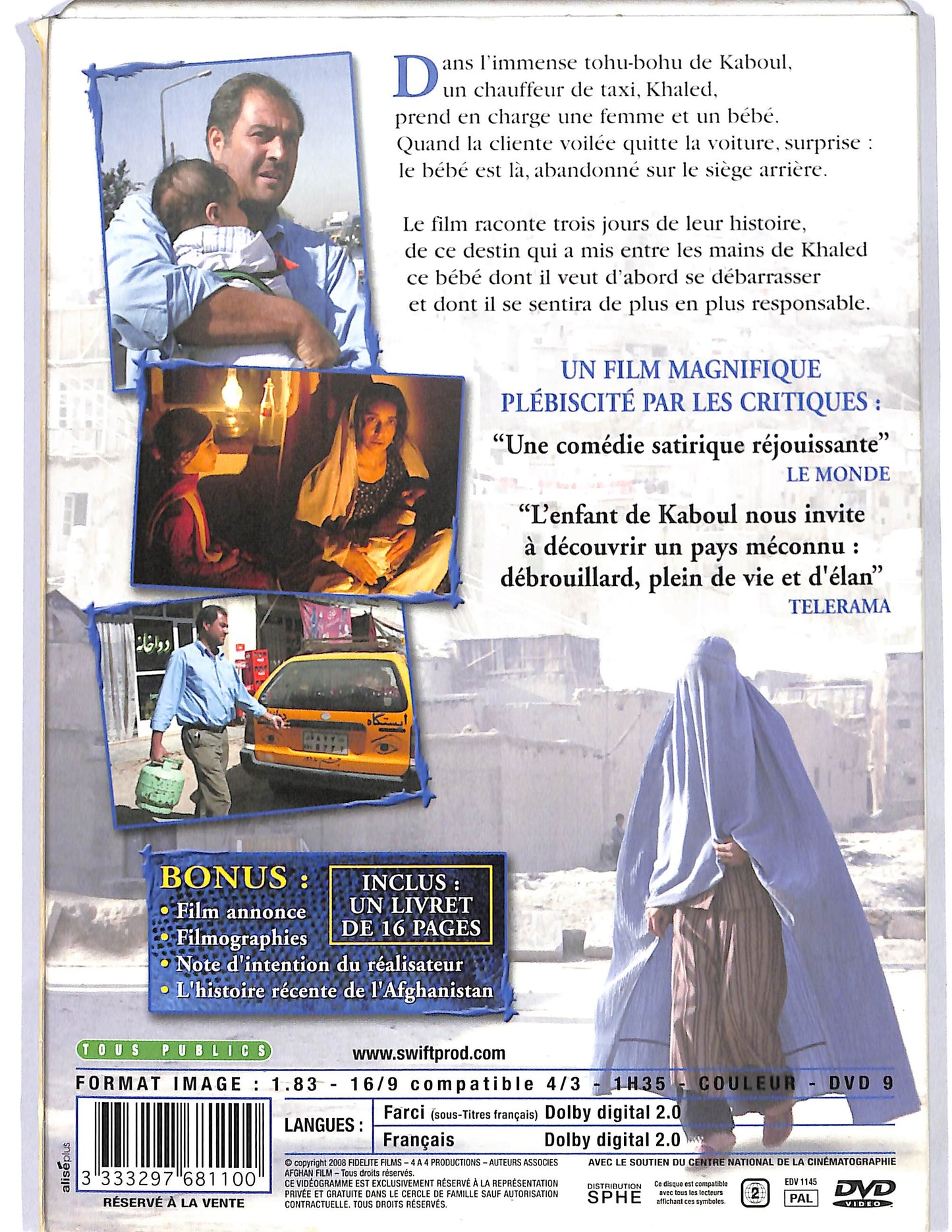 EBOND L'enfant de kaboul slipcase DVD D669056