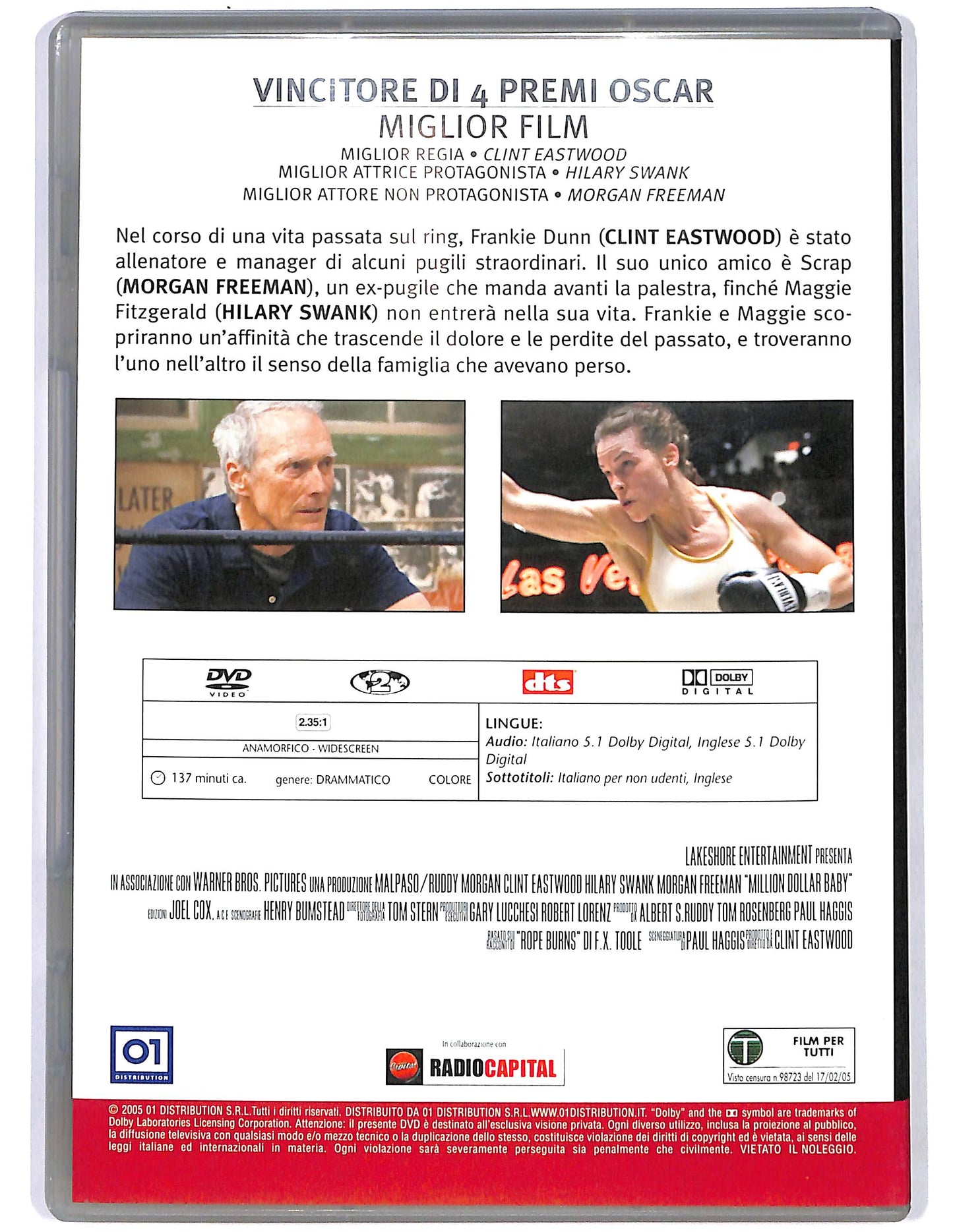EBOND Million Dollar Baby EDITORIALE DVD D669102