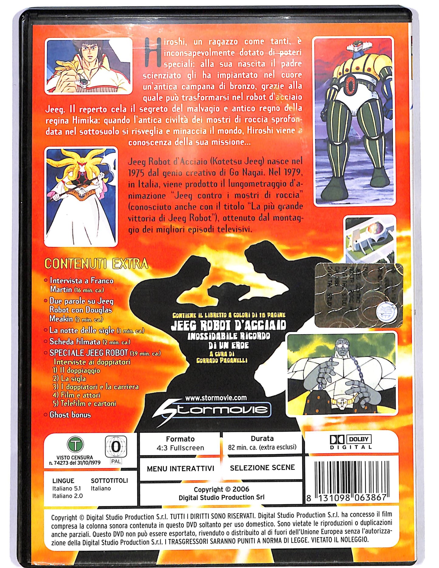 EBOND Jeeg Robot Contro I Mostri Di Rocci DVD D669127
