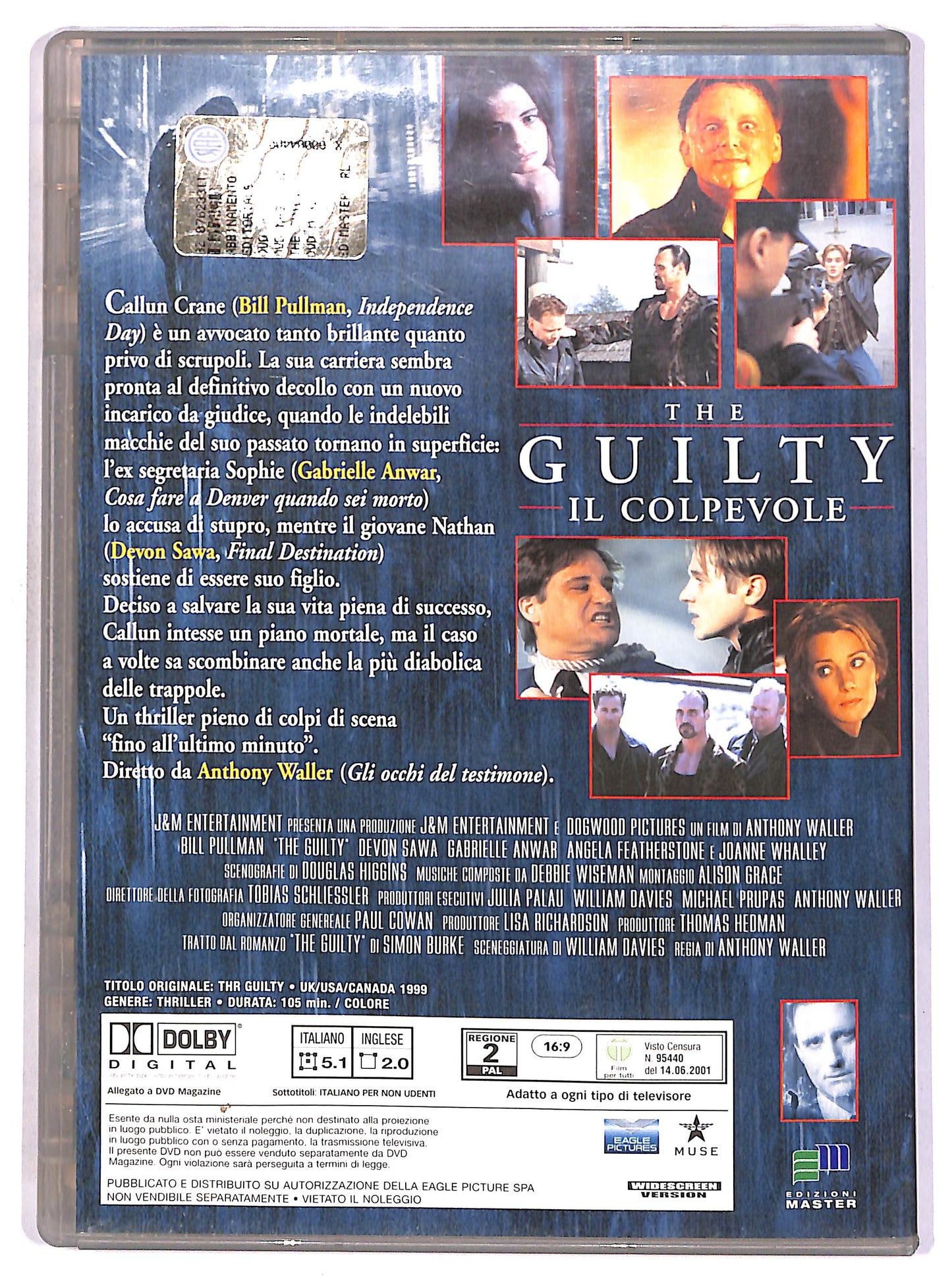 EBOND The Guilty - Il colpevole EDITORIALE DVD D669230