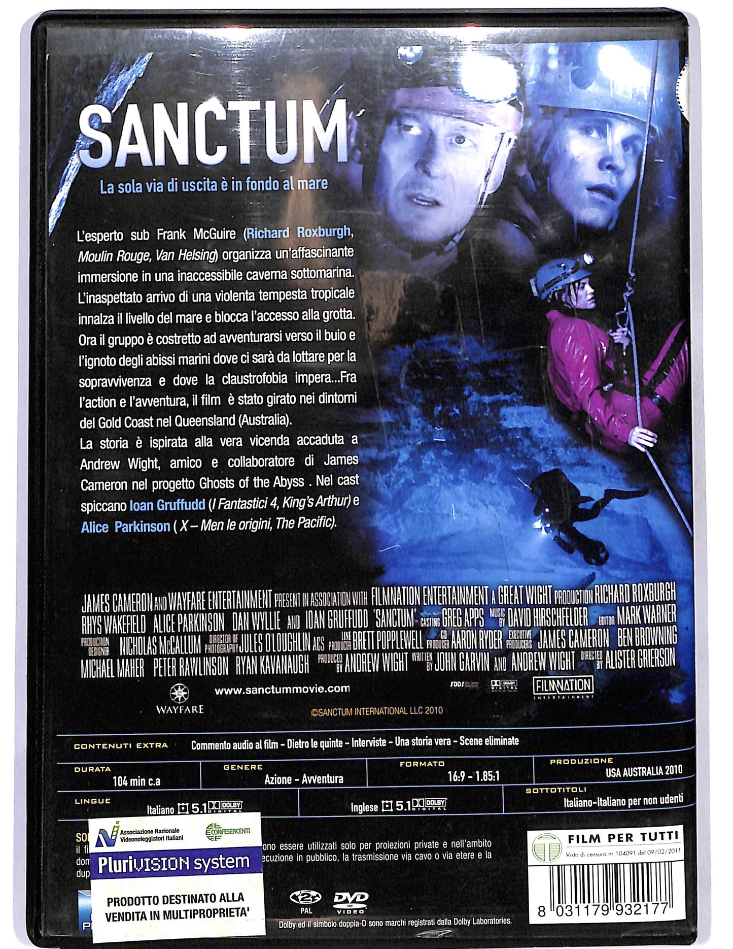 EBOND Sanctum NOLEGGIO DVD D669301