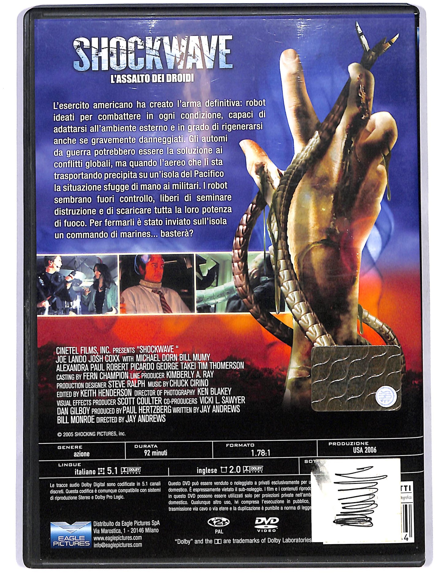 EBOND Shockwave L' assalto dei droidi DVD D669304